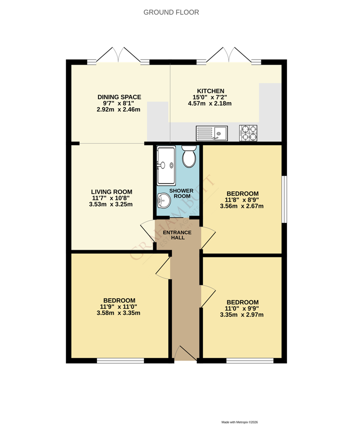 Floorplan for Littlehampton, West Sussex