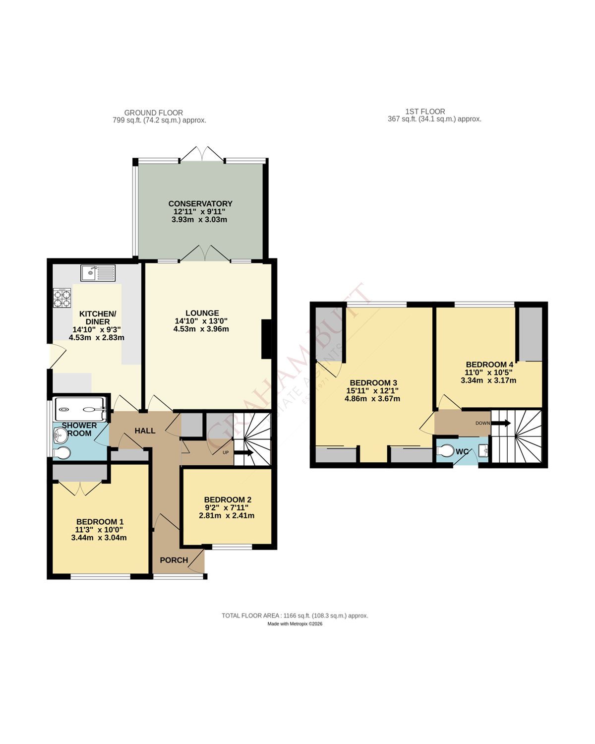 Floorplan for Littlehampton, West Sussex