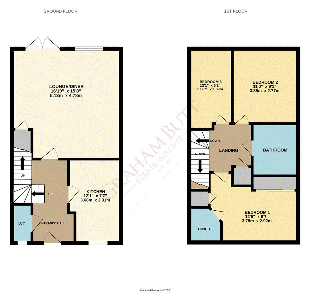 Floorplan for Littlehampton, West Sussex