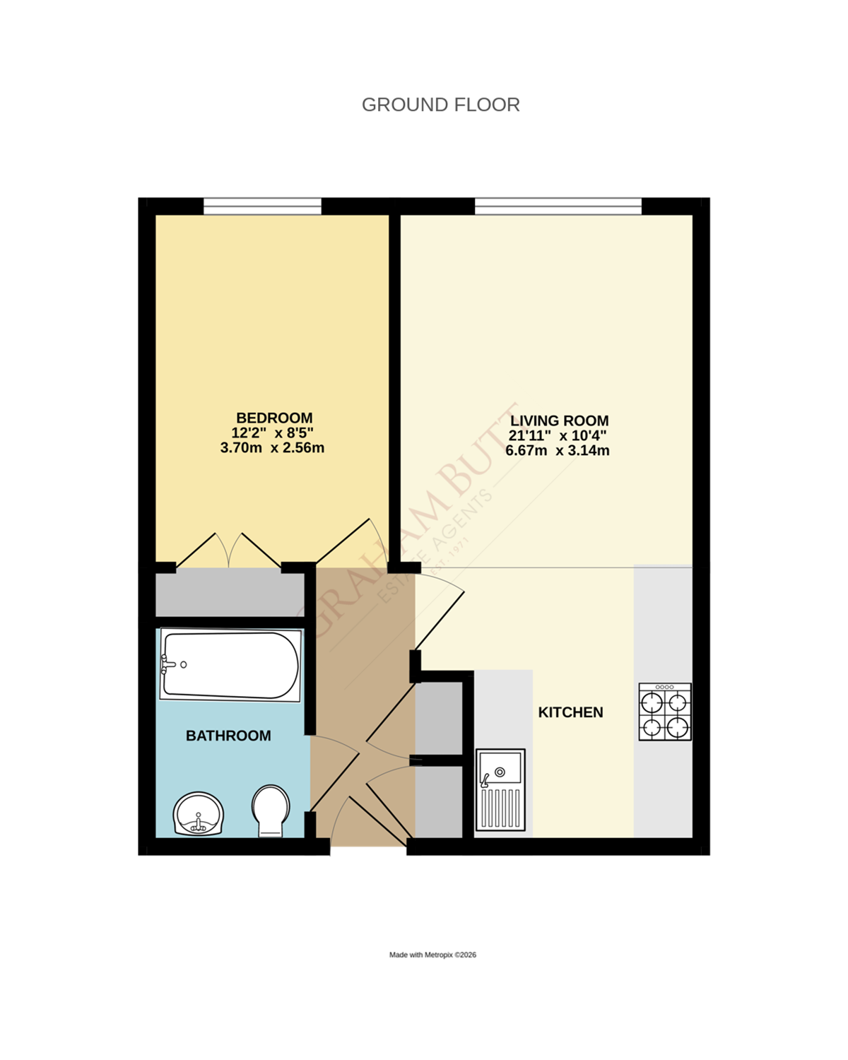 Floorplan for Littlehampton, West Sussex