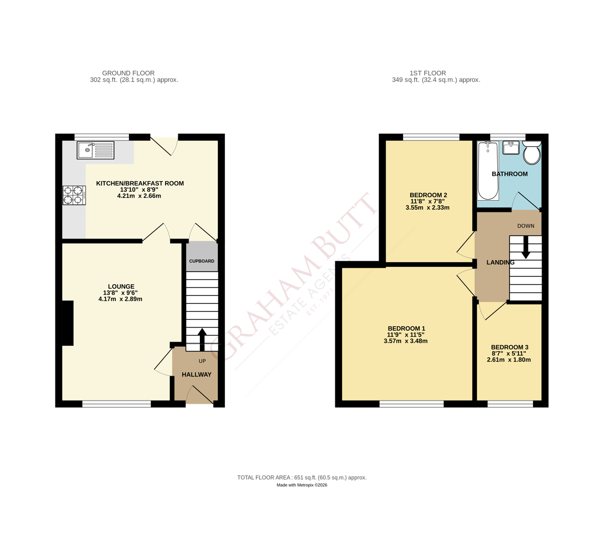 Floorplan for Wick, Littlehampton, West Sussex