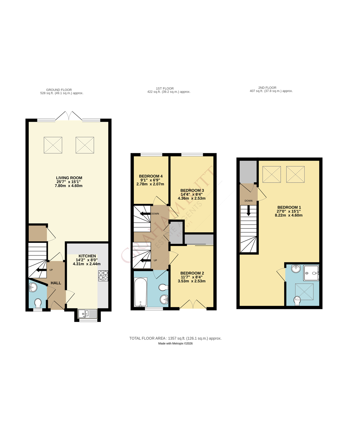 Floorplan for Littlehampton, West Sussex