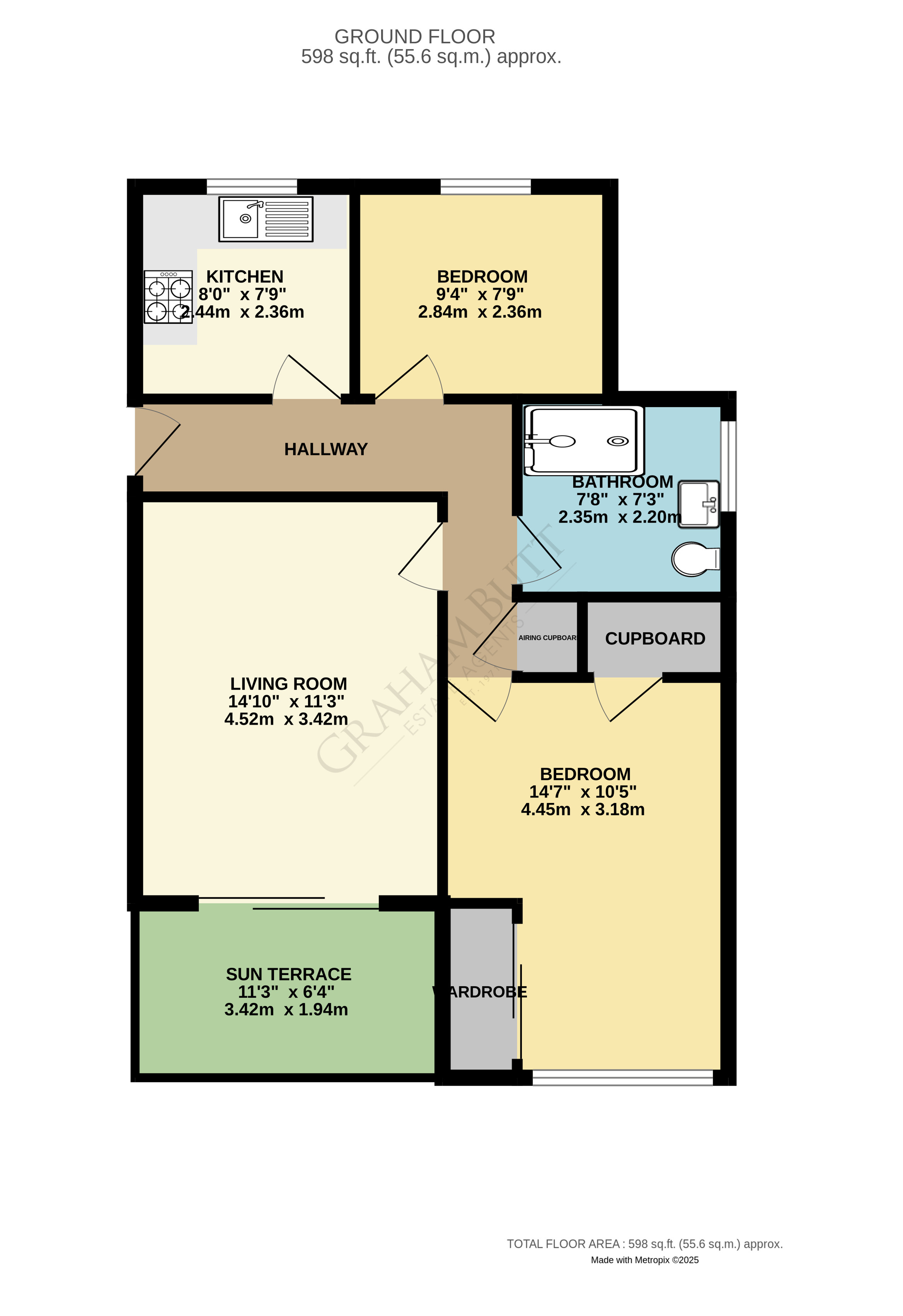 Floorplan for Harsfold Road, Rustington, Littlehampton