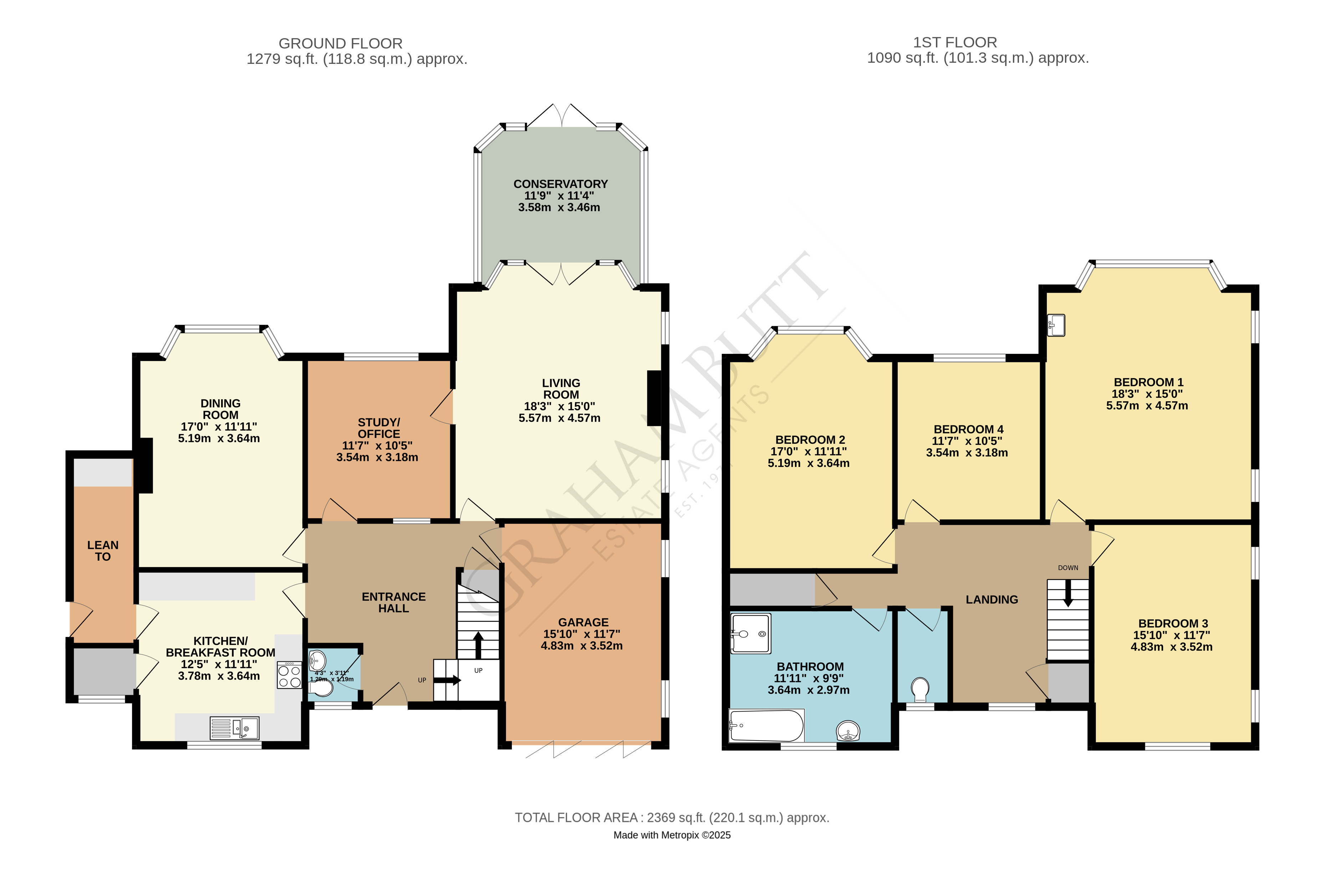 Floorplan for Rustington, Littlehampton, West Sussex