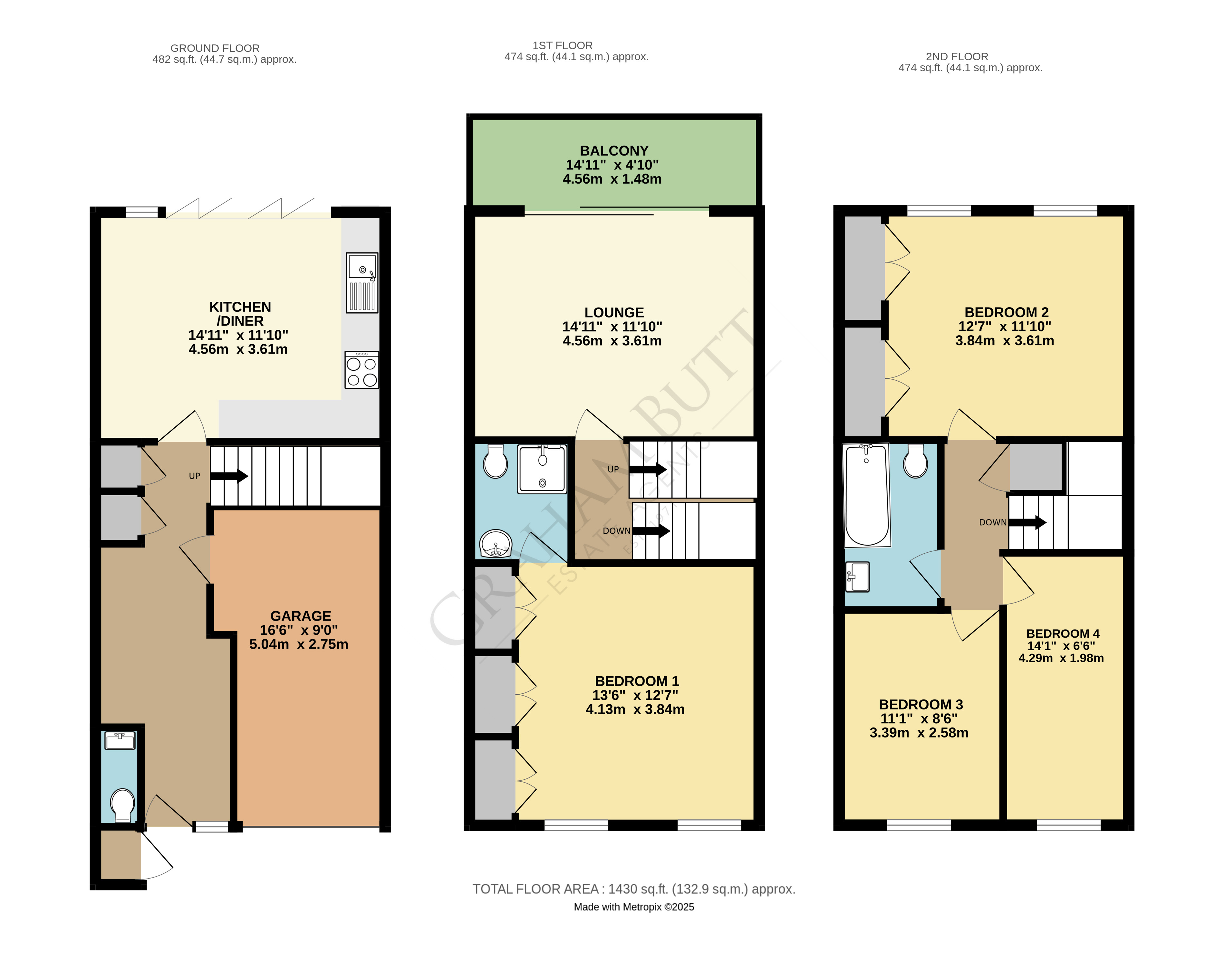Floorplan for Rustington, Littlehampton, West Sussex