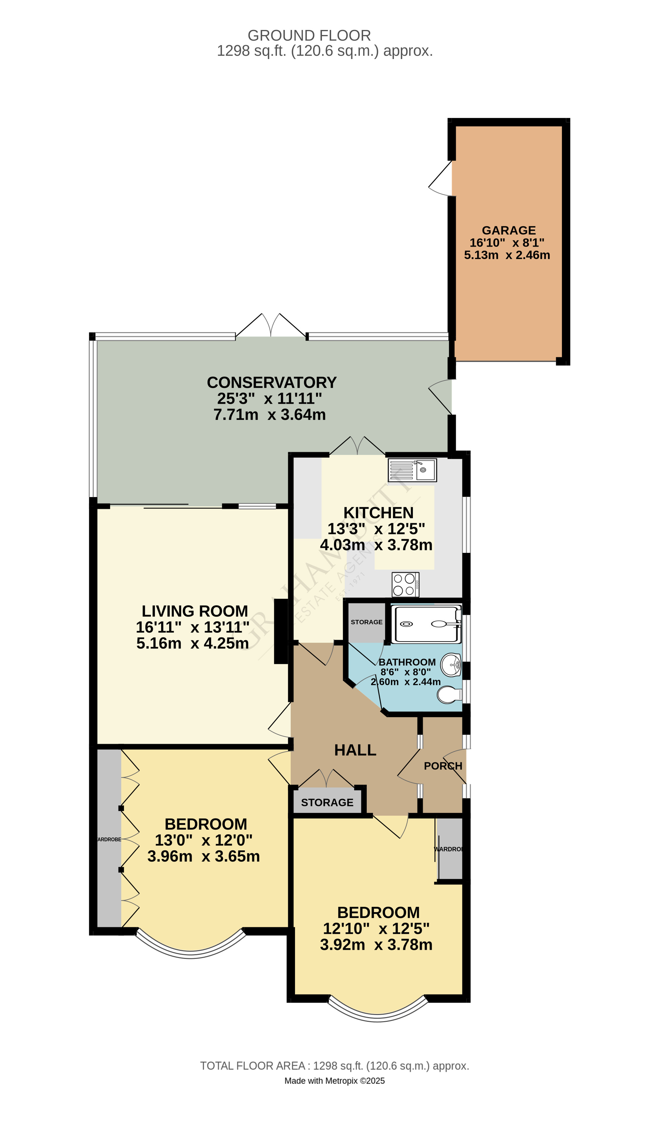 Floorplan for Rustington, Littlehampton, West Sussex