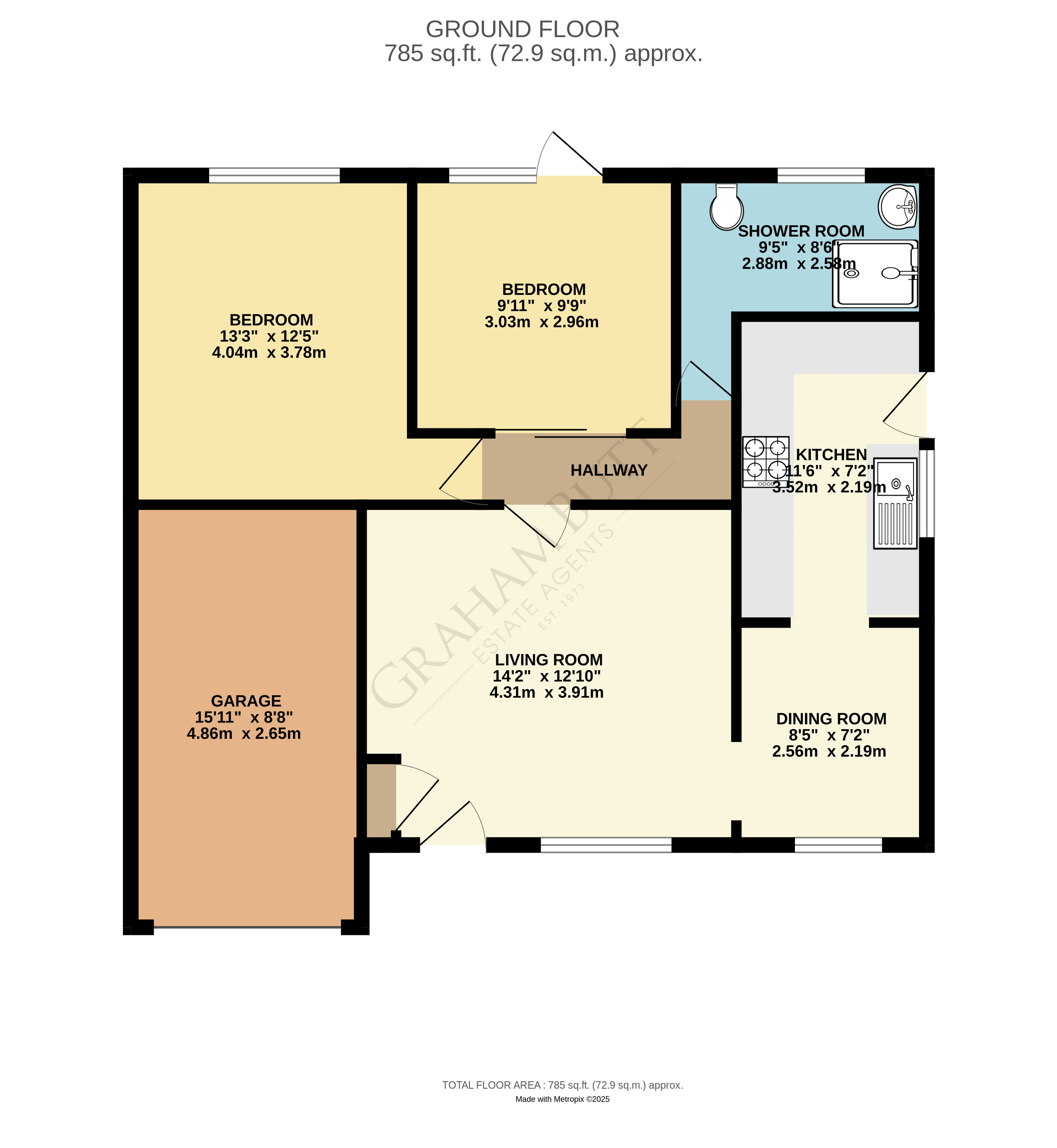 Floorplan for Rustington, Littlehampton