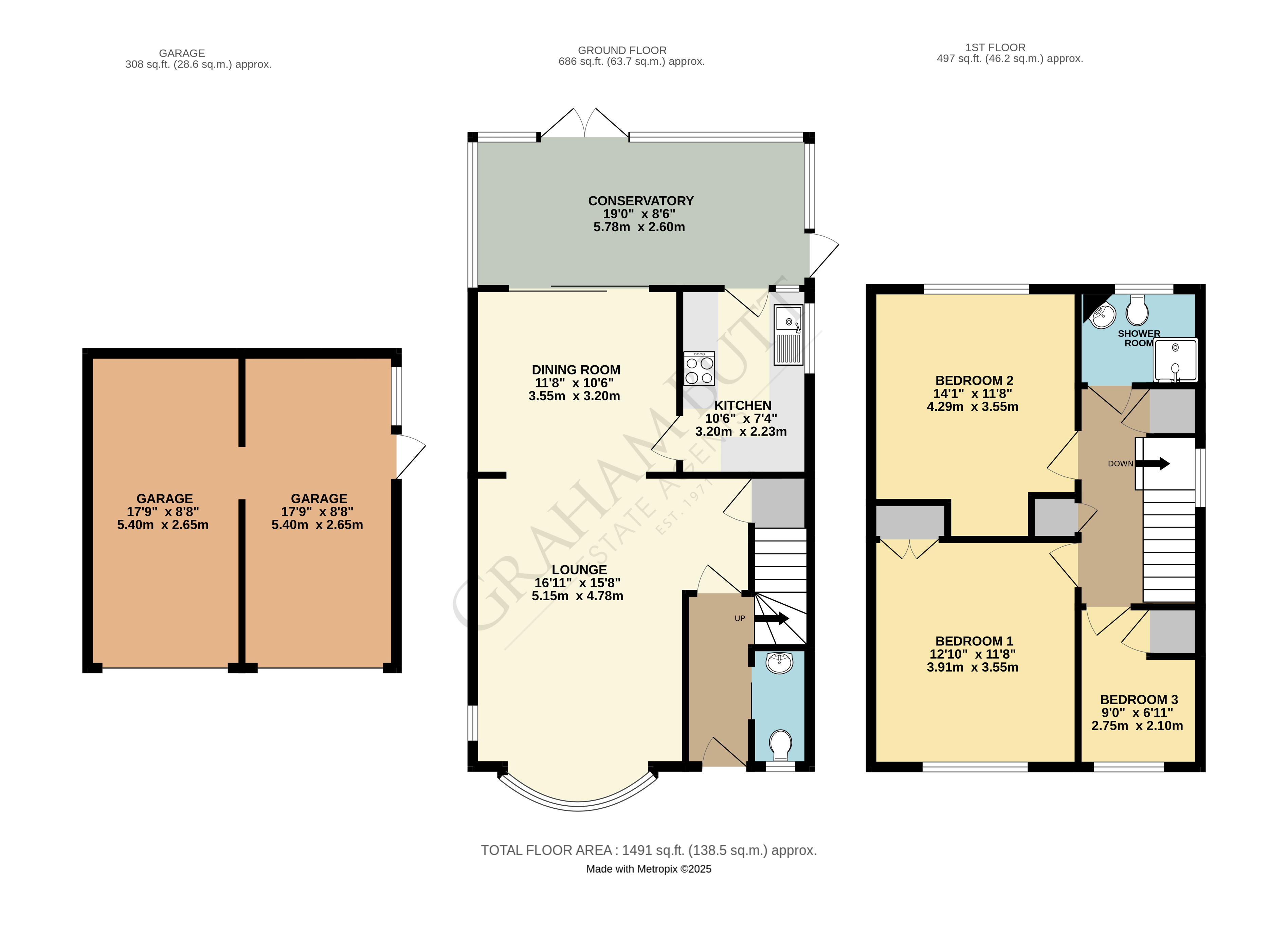 Floorplan for Rustington, Littlehampton, West Sussex