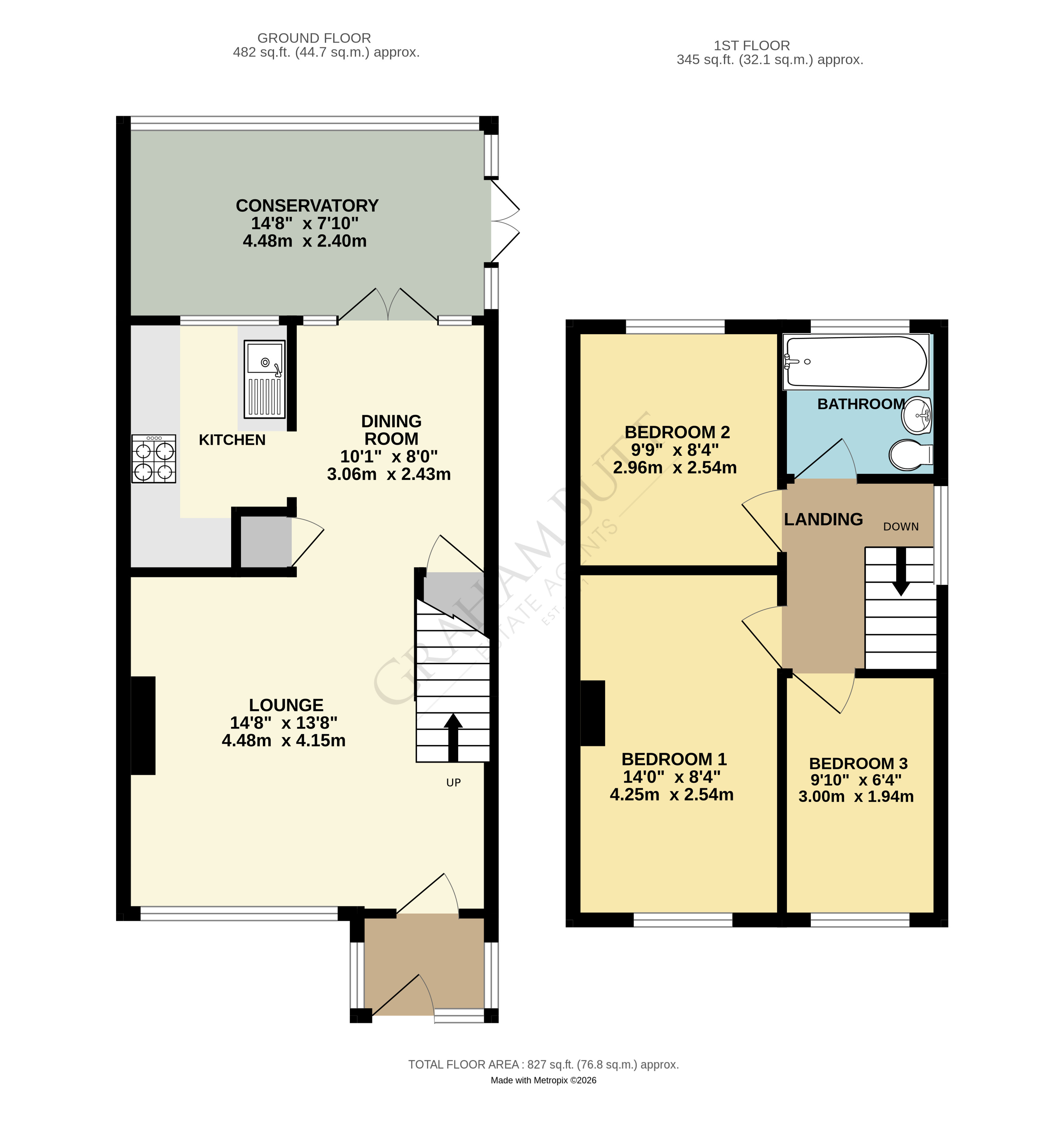 Floorplan for Rustington, Littlehampton, West Sussex