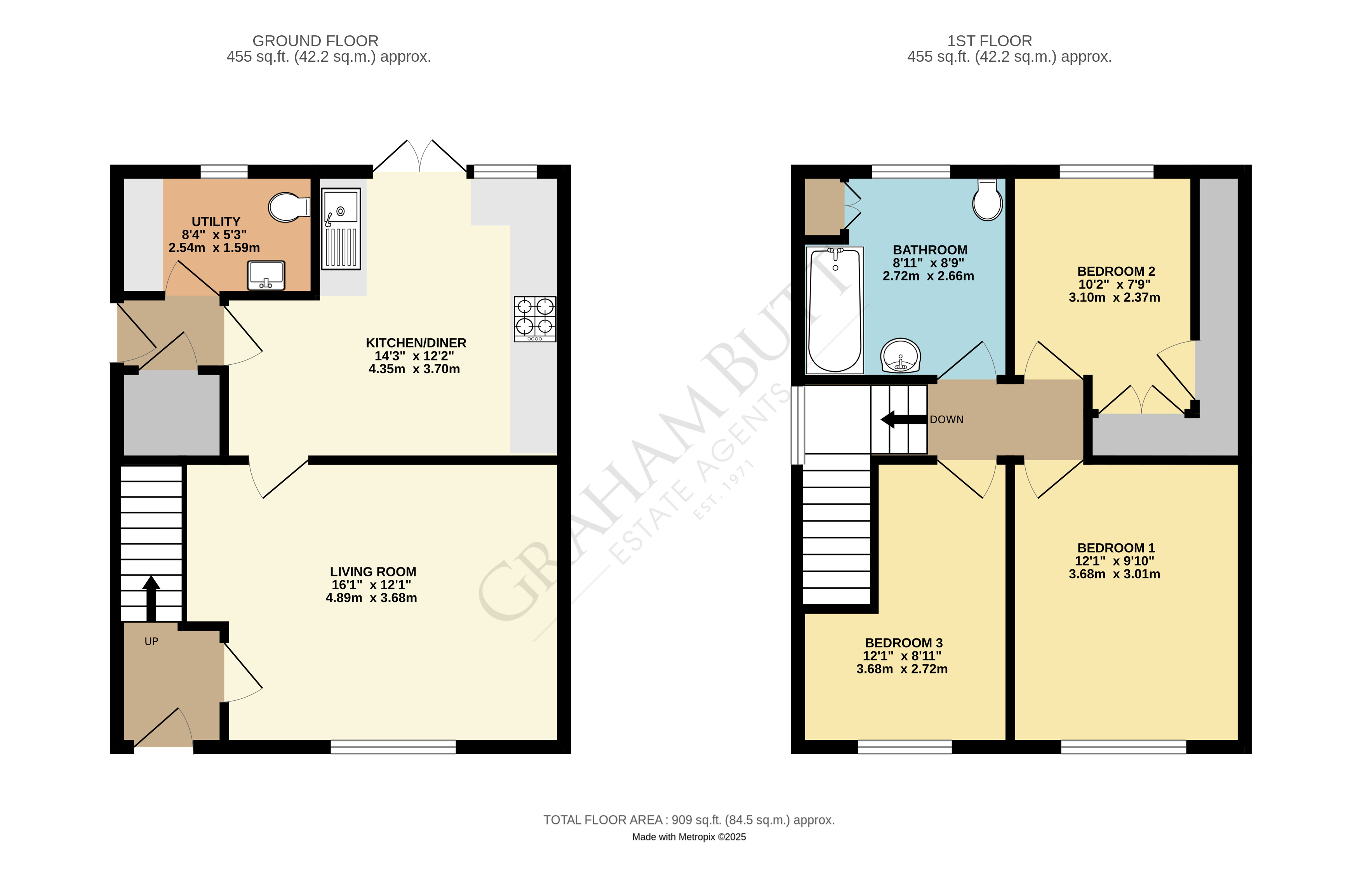 Floorplan for Rustington, Littlehampton, West Sussex