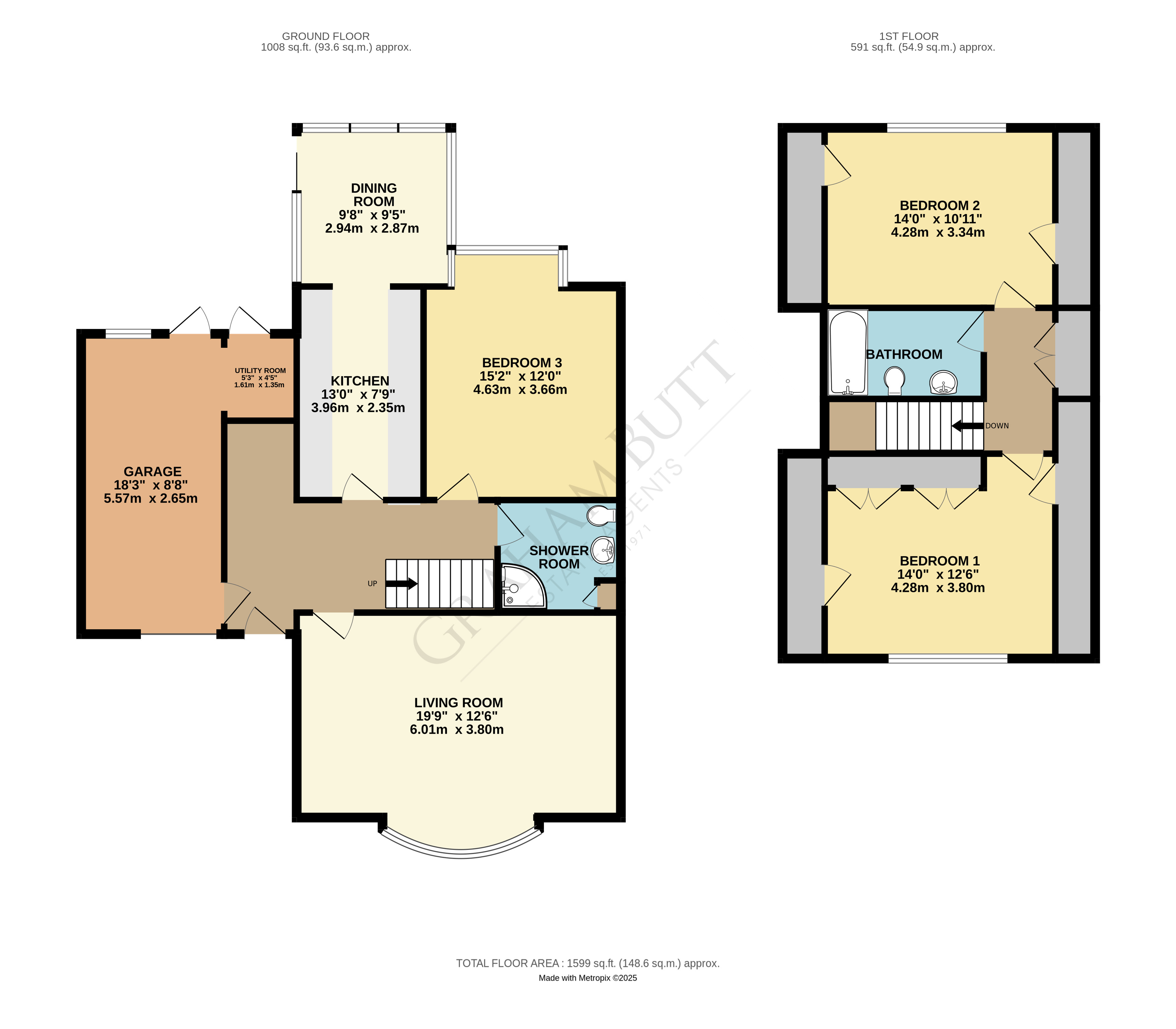 Floorplan for Rustington, Littlehampton, West Sussex