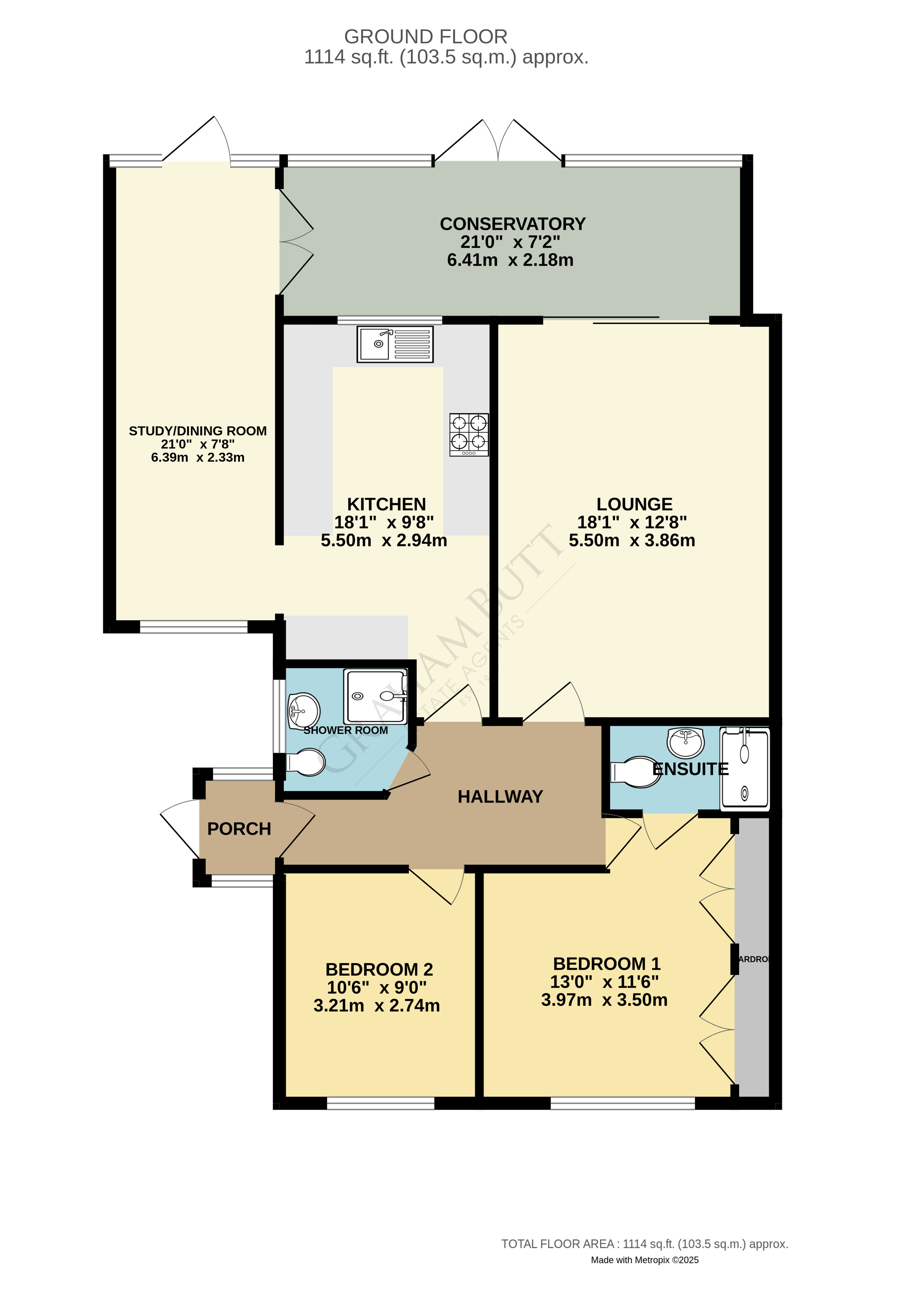Floorplan for Littlehampton, West Sussex