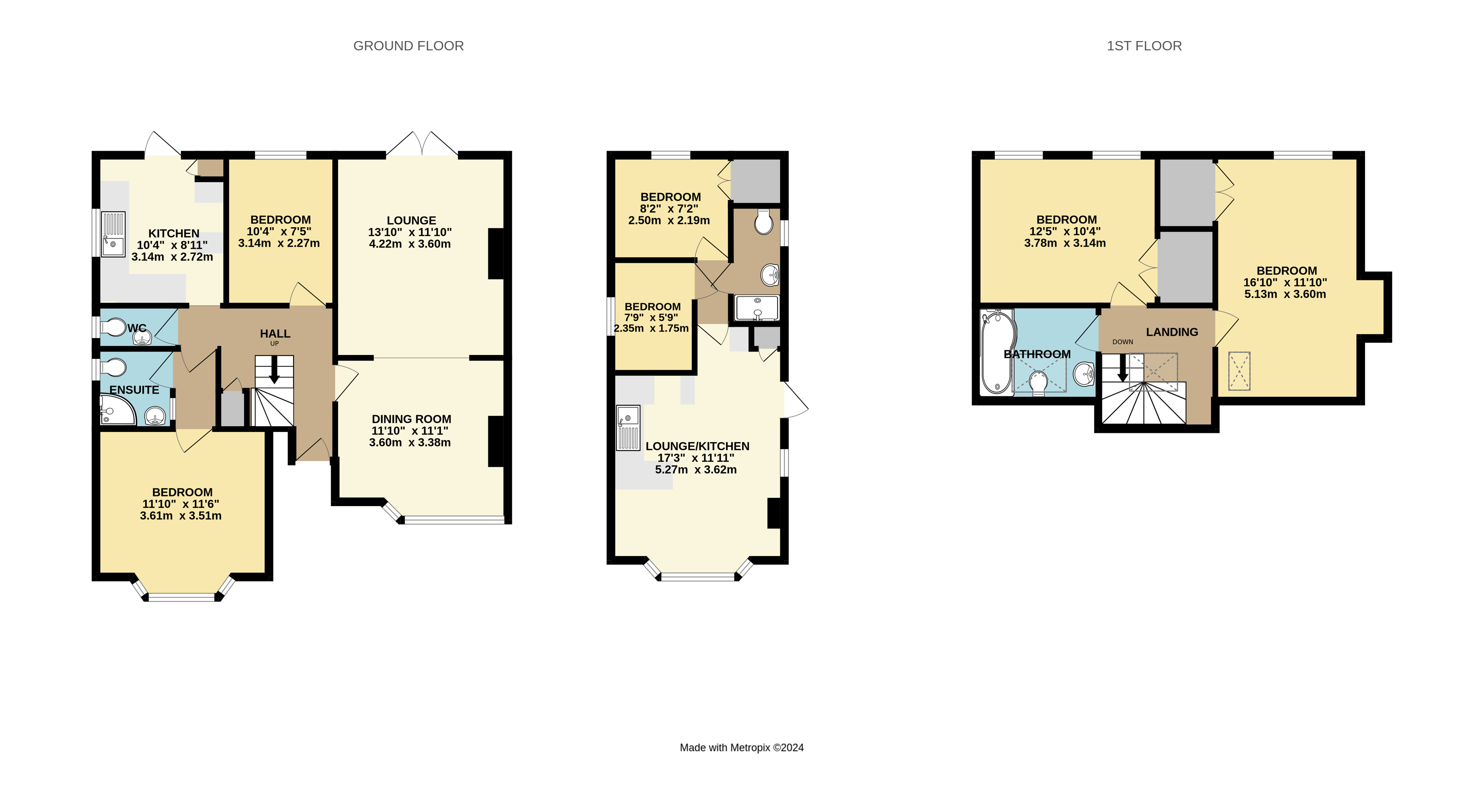 Floorplan for East Preston, Littlehampton, West Sussex