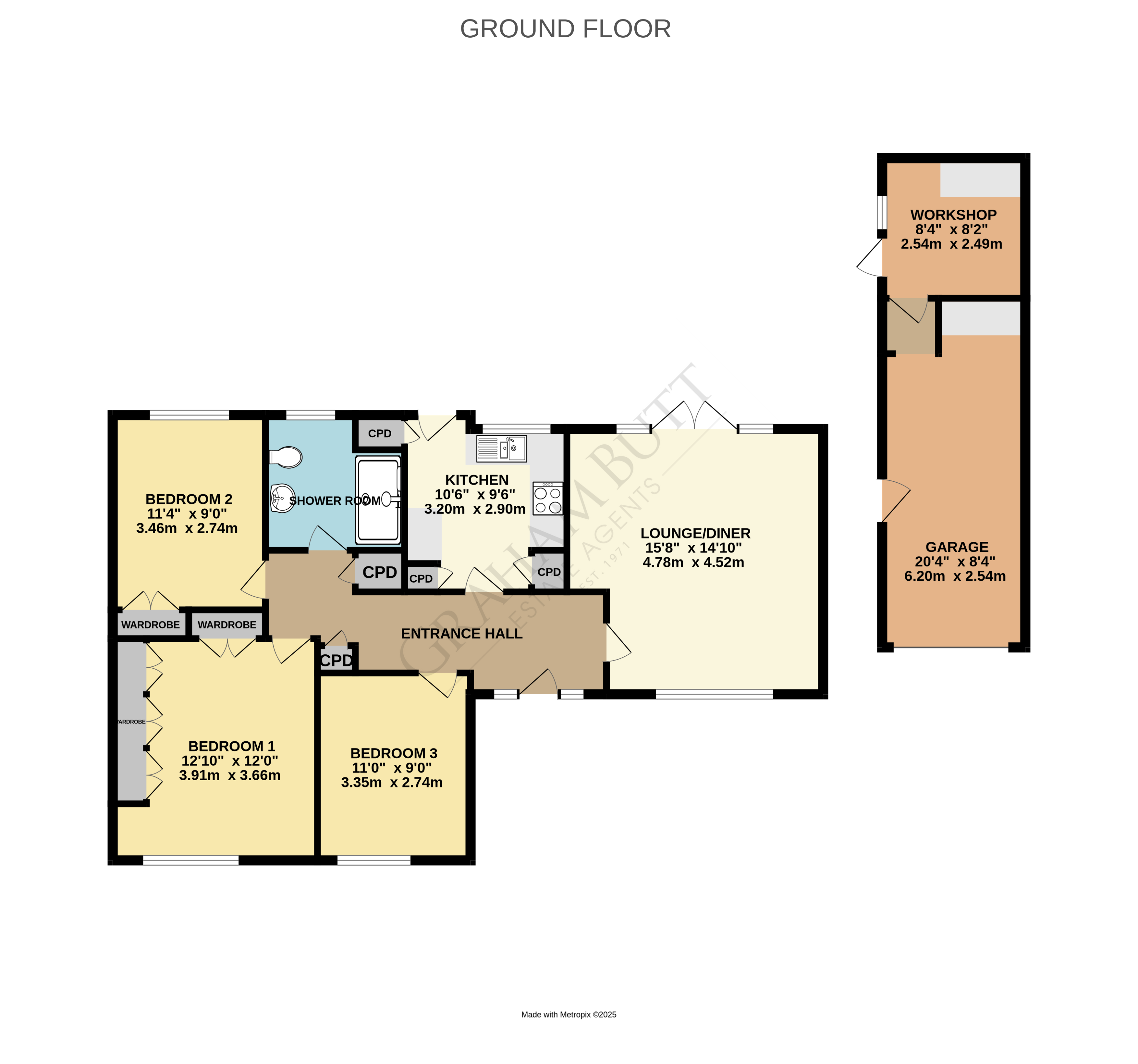 Floorplan for East Preston, Littlehampton, West Sussex