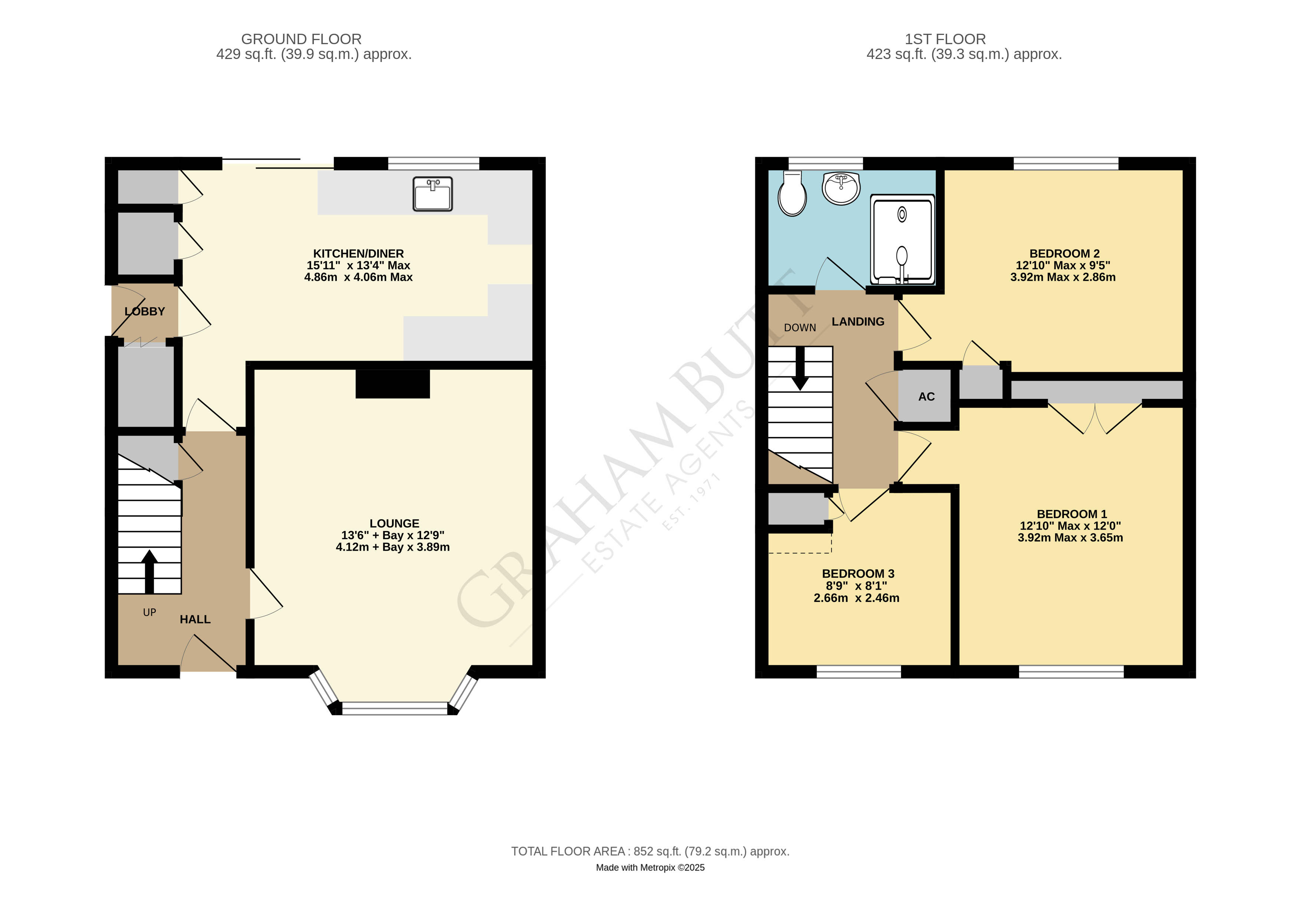 Floorplan for Goring-by-Sea, Worthing, West Sussex