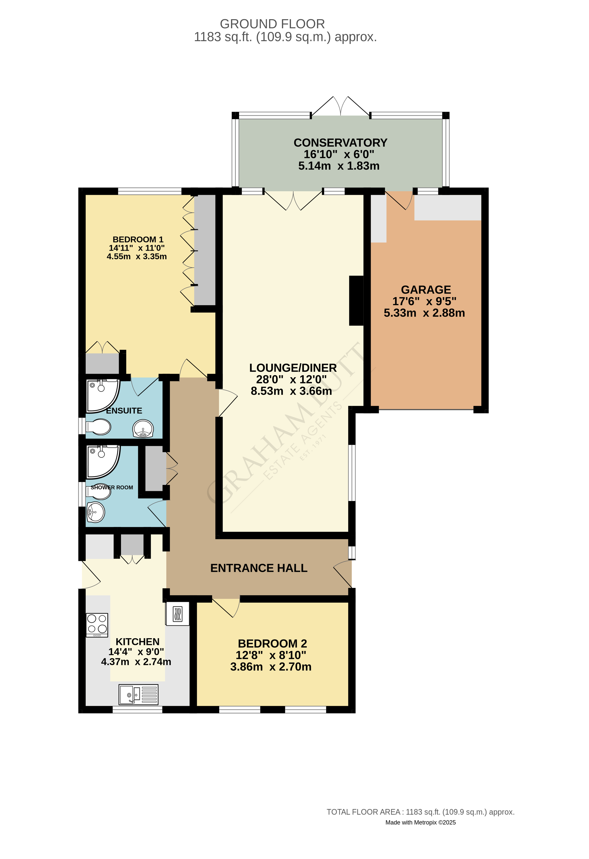 Floorplan for East Preston, Littlehampton, West Sussex