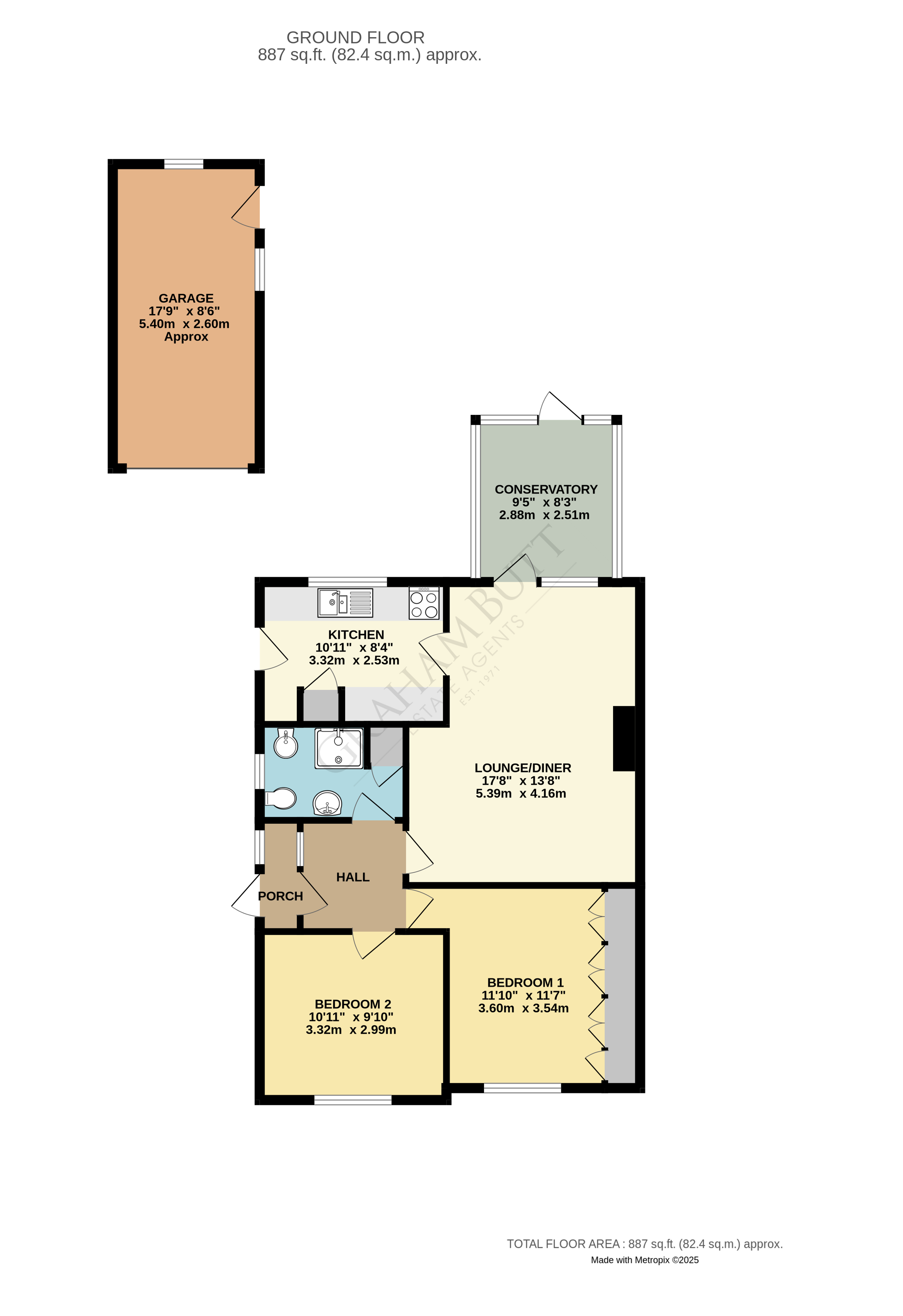 Floorplan for East Preston, Littlehampton, West Sussex