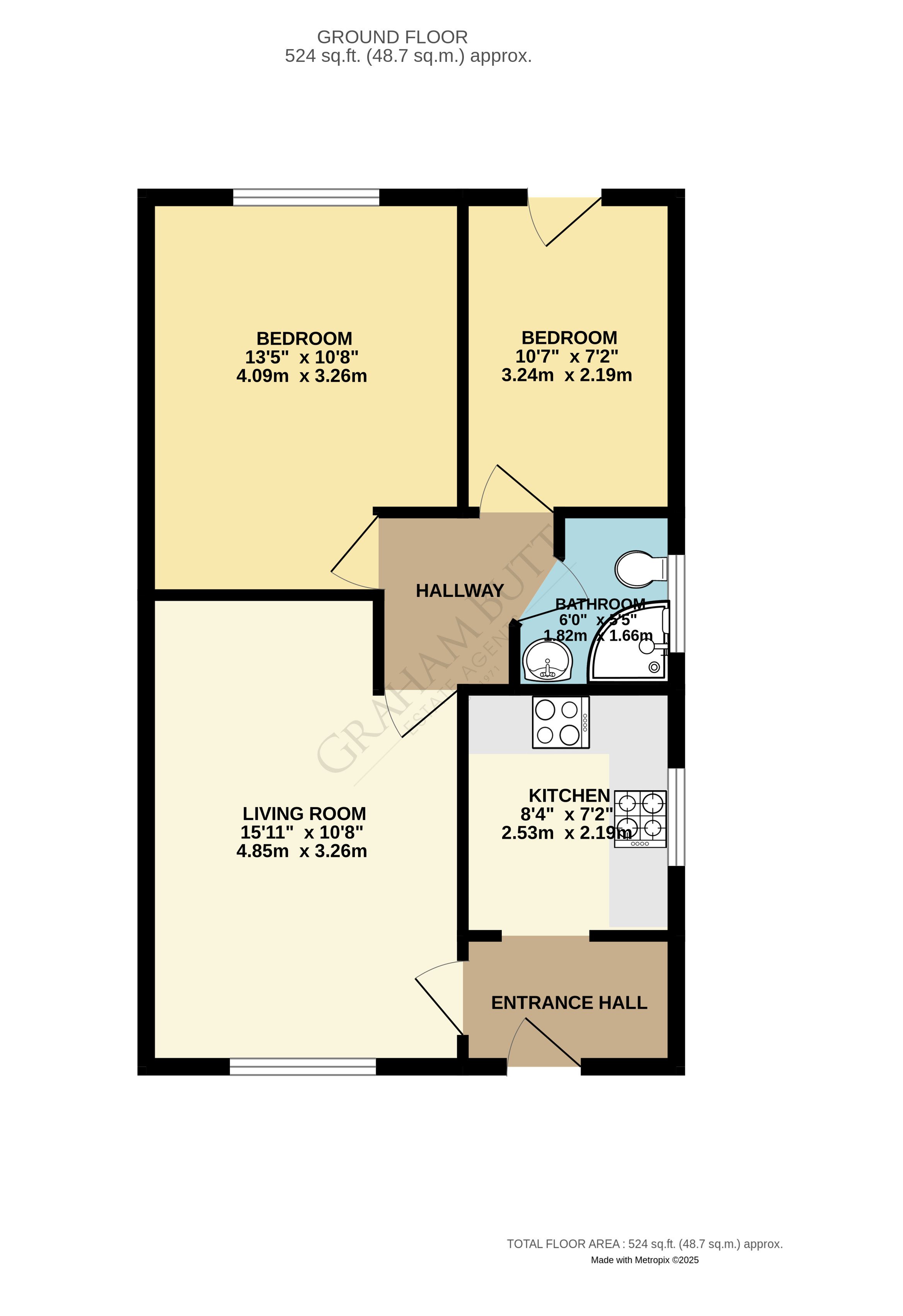 Floorplan for Littlehampton, West Sussex