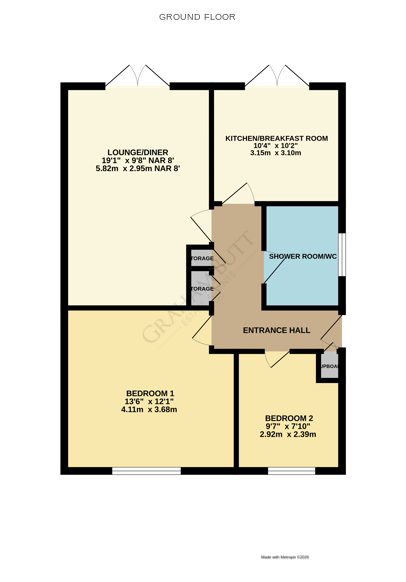 Floorplan for East Preston, Littlehampton, West Sussex