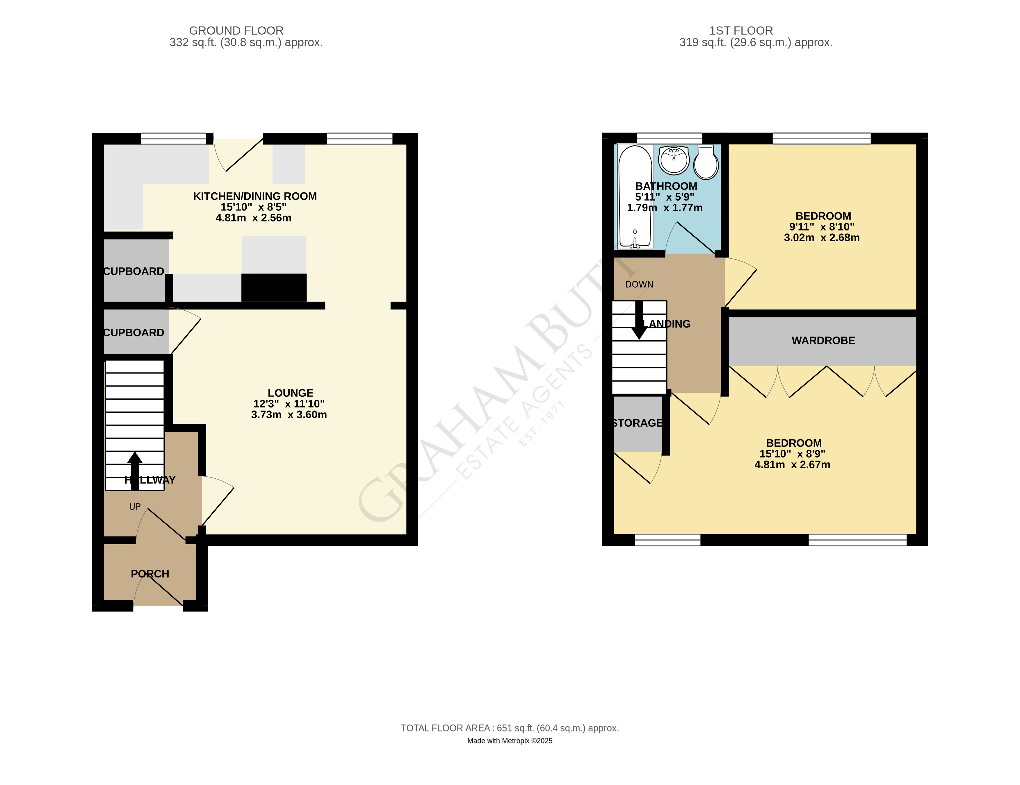 Floorplan for Rustington, Littlehampton, West Sussex