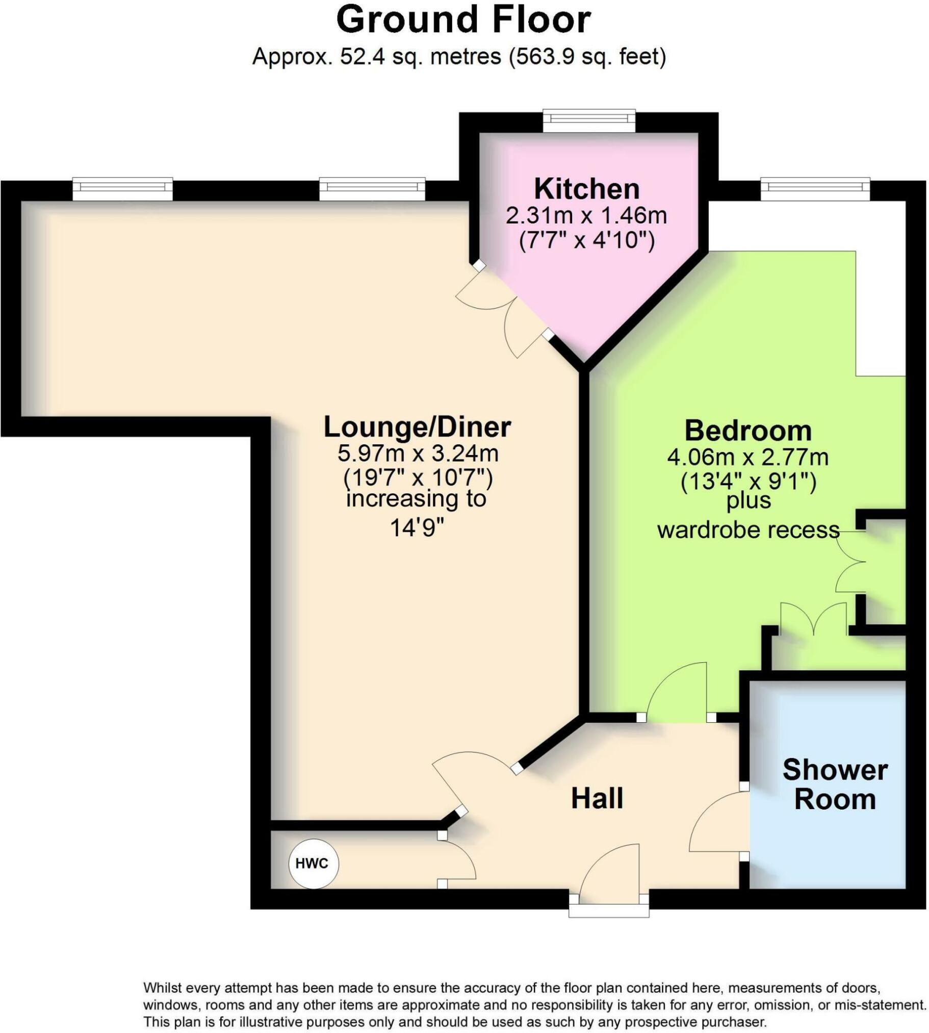 Floorplan for Wakehurst Place, Rustington, Littlehampton