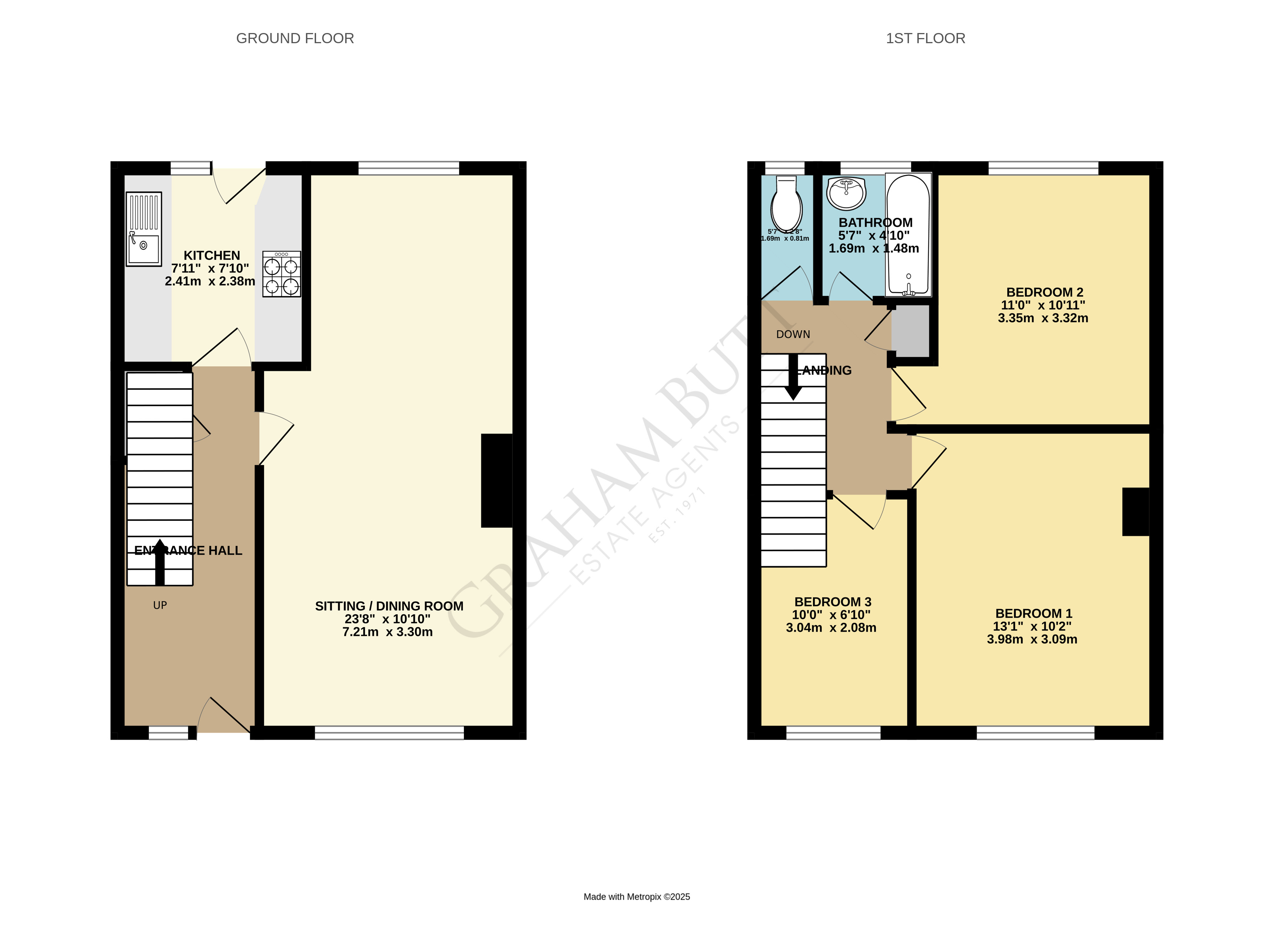 Floorplan for Rustington, Littlehampton, West Sussex
