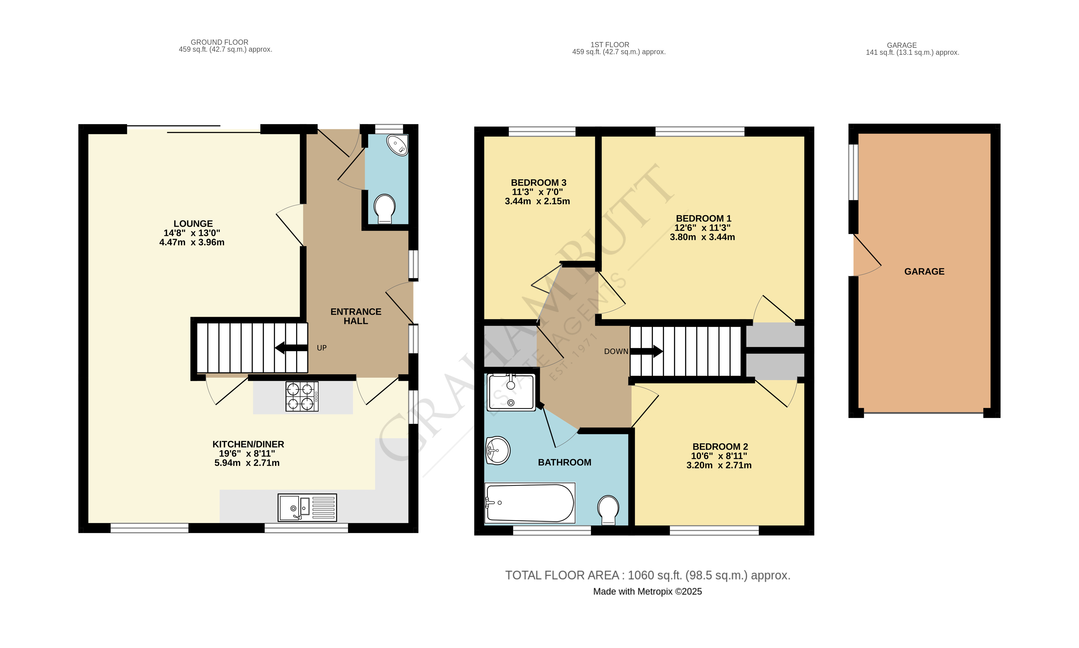 Floorplan for Rustington, Littlehampton, West Sussex