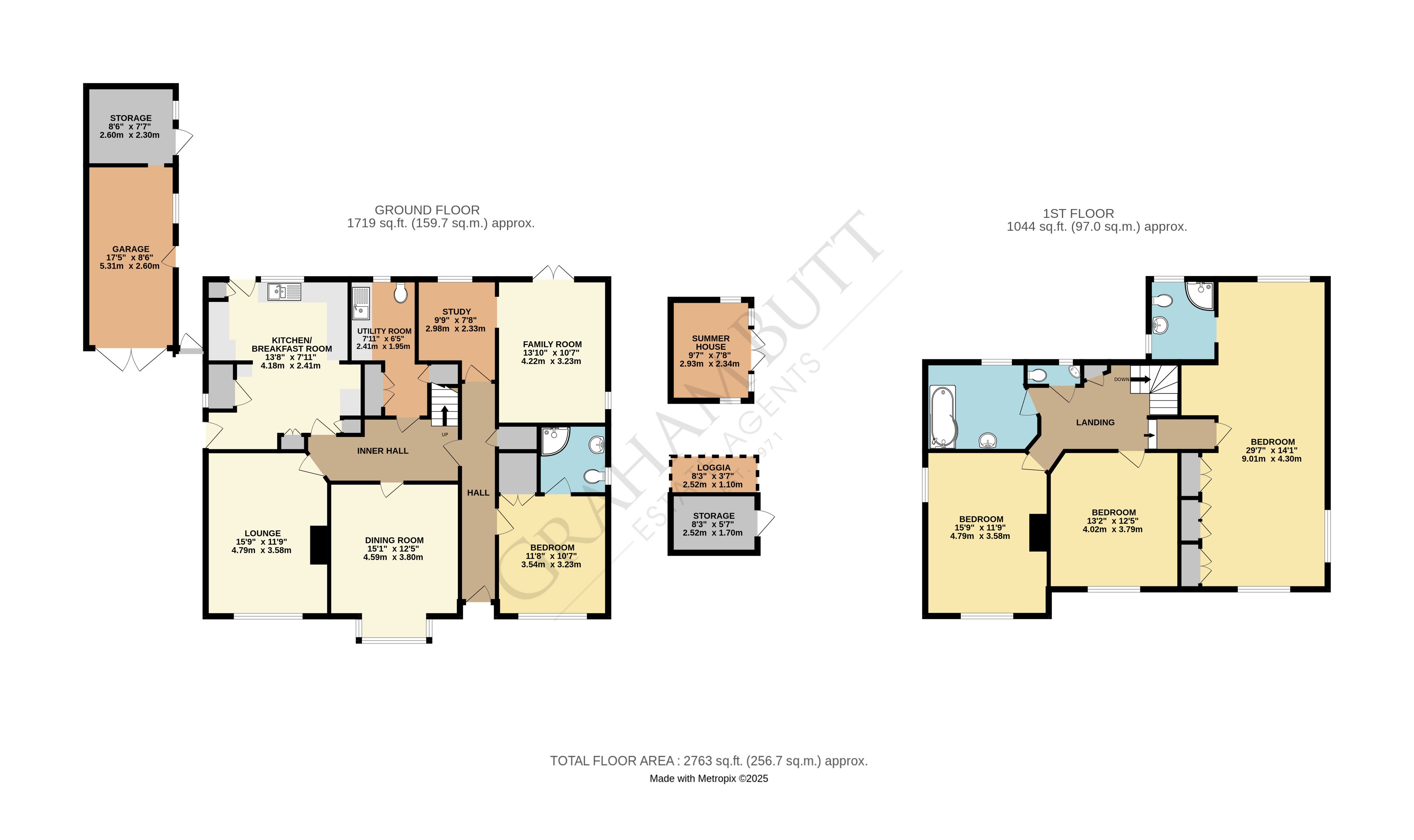 Floorplan for Rustington, West Sussex