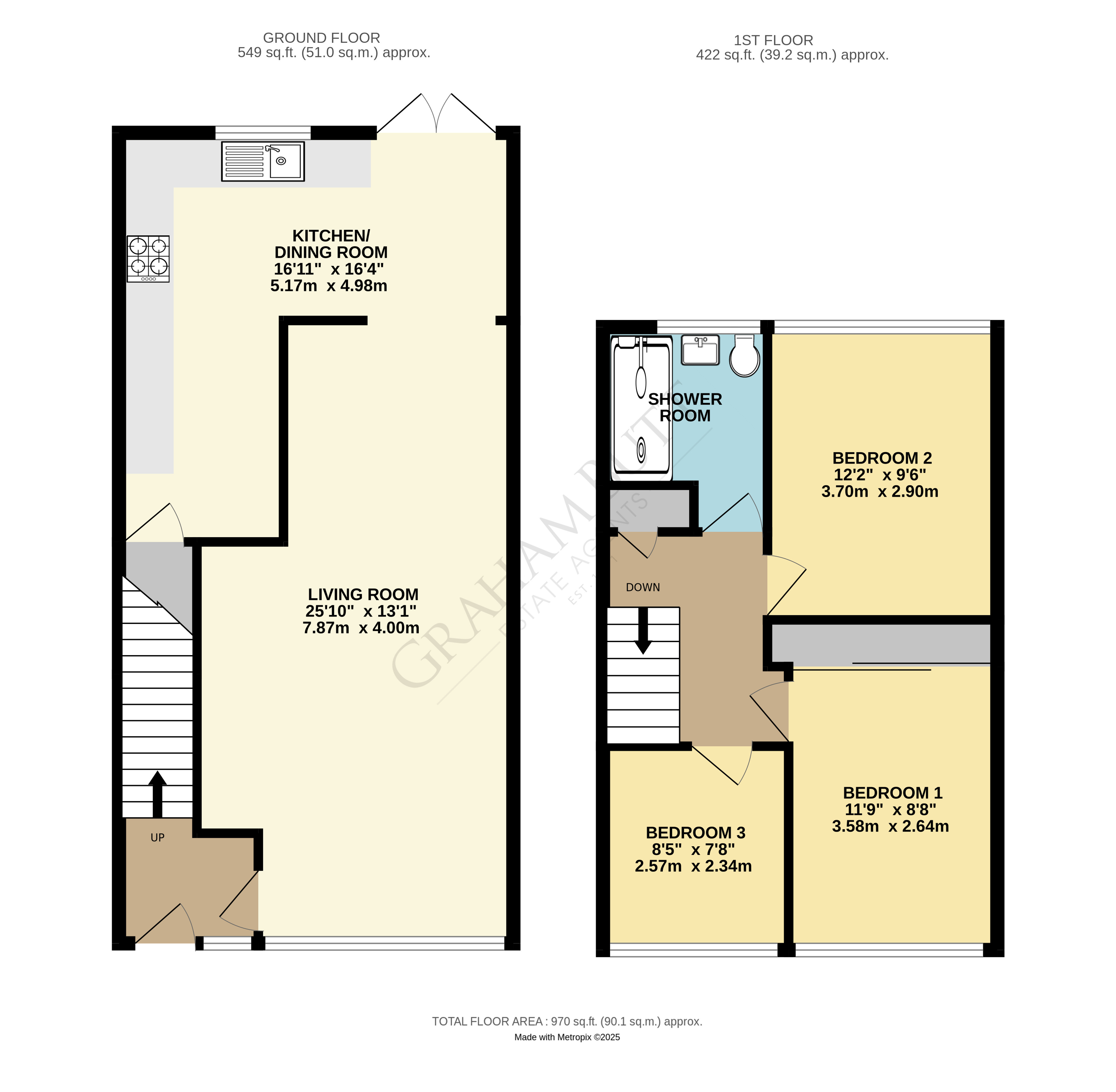 Floorplan for Rustington, Littlehampton, West Sussex