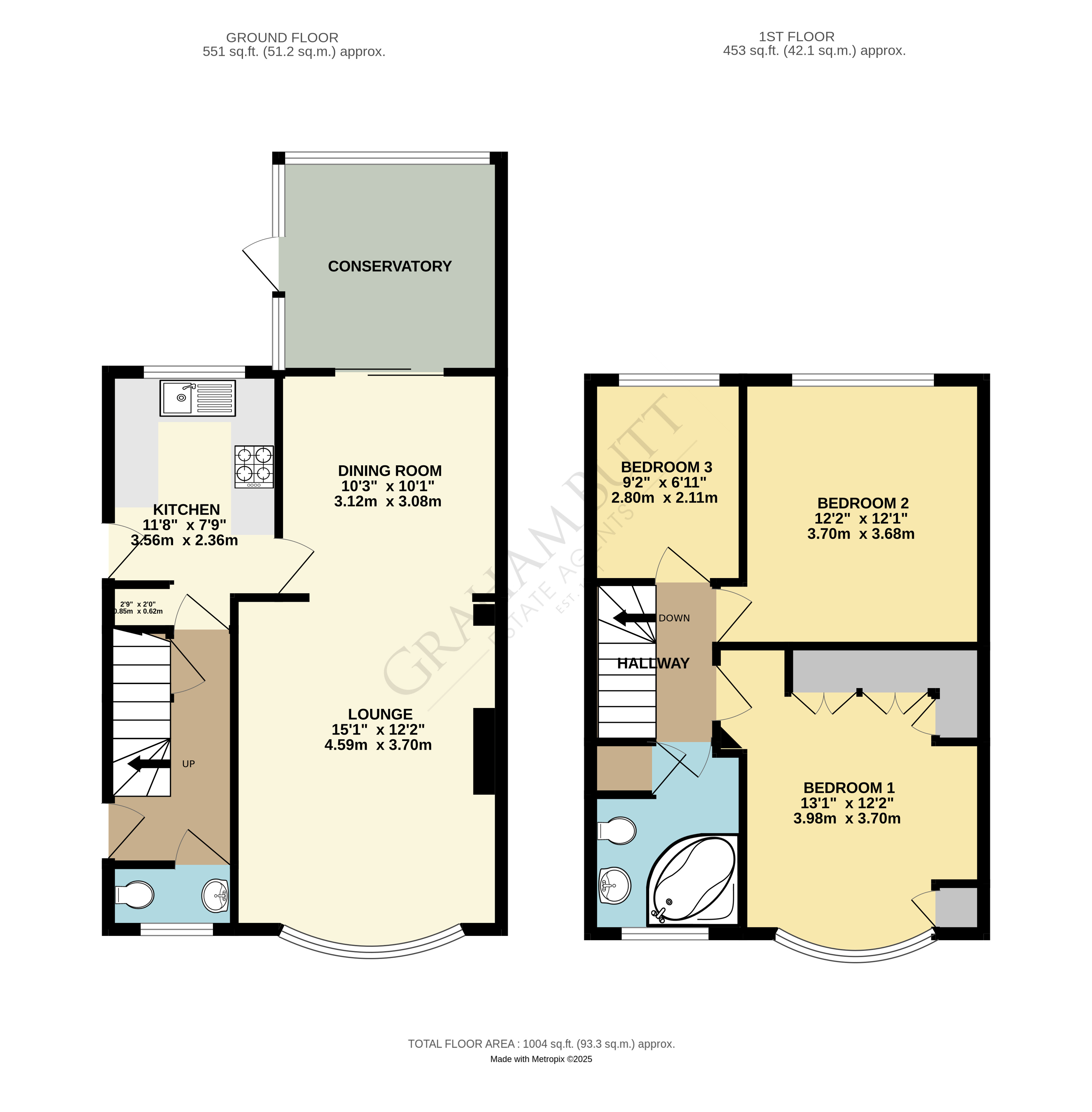 Floorplan for Rustington, Littlehampton, West Sussex