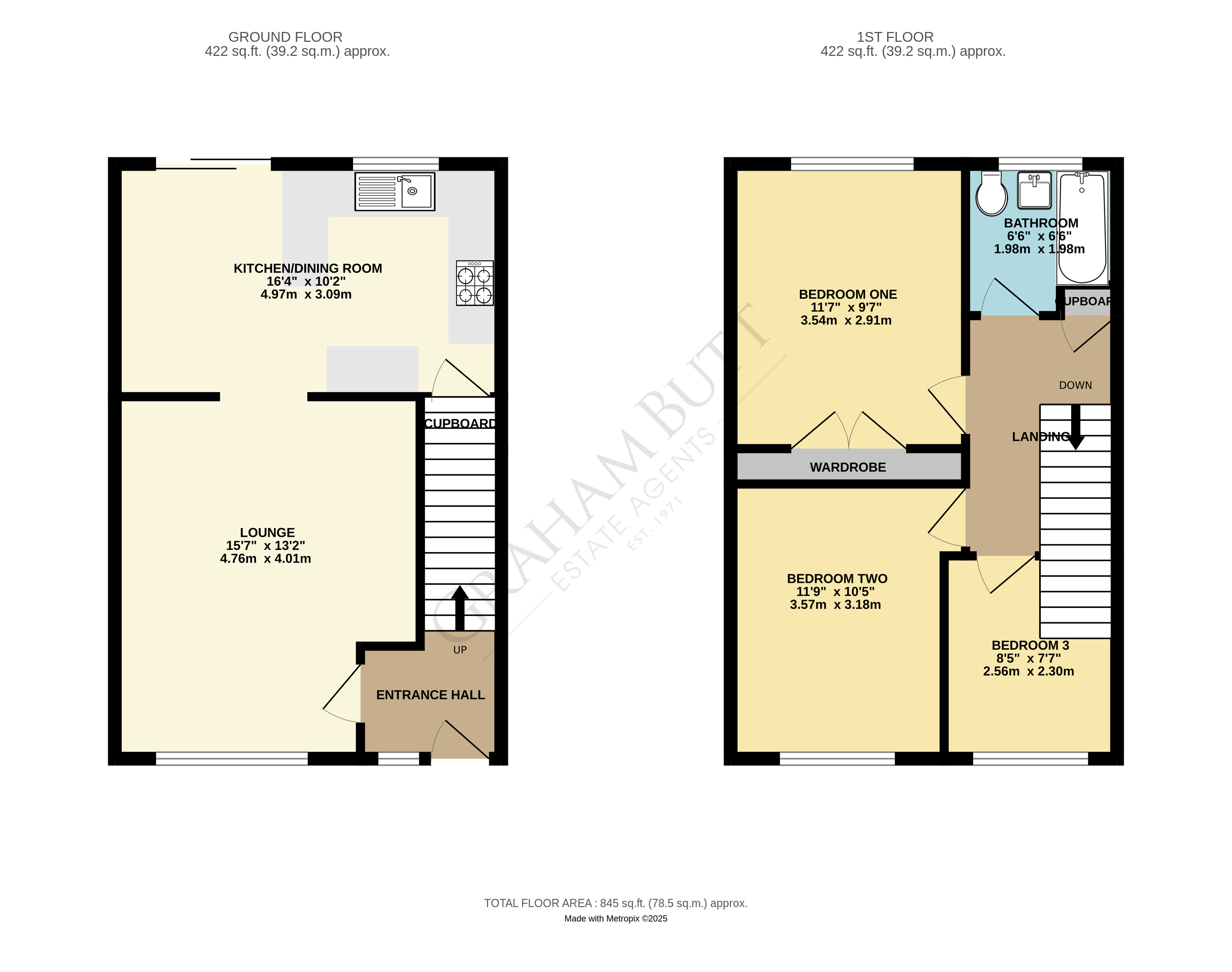 Floorplan for Rustington, Littlehampton, West Sussex
