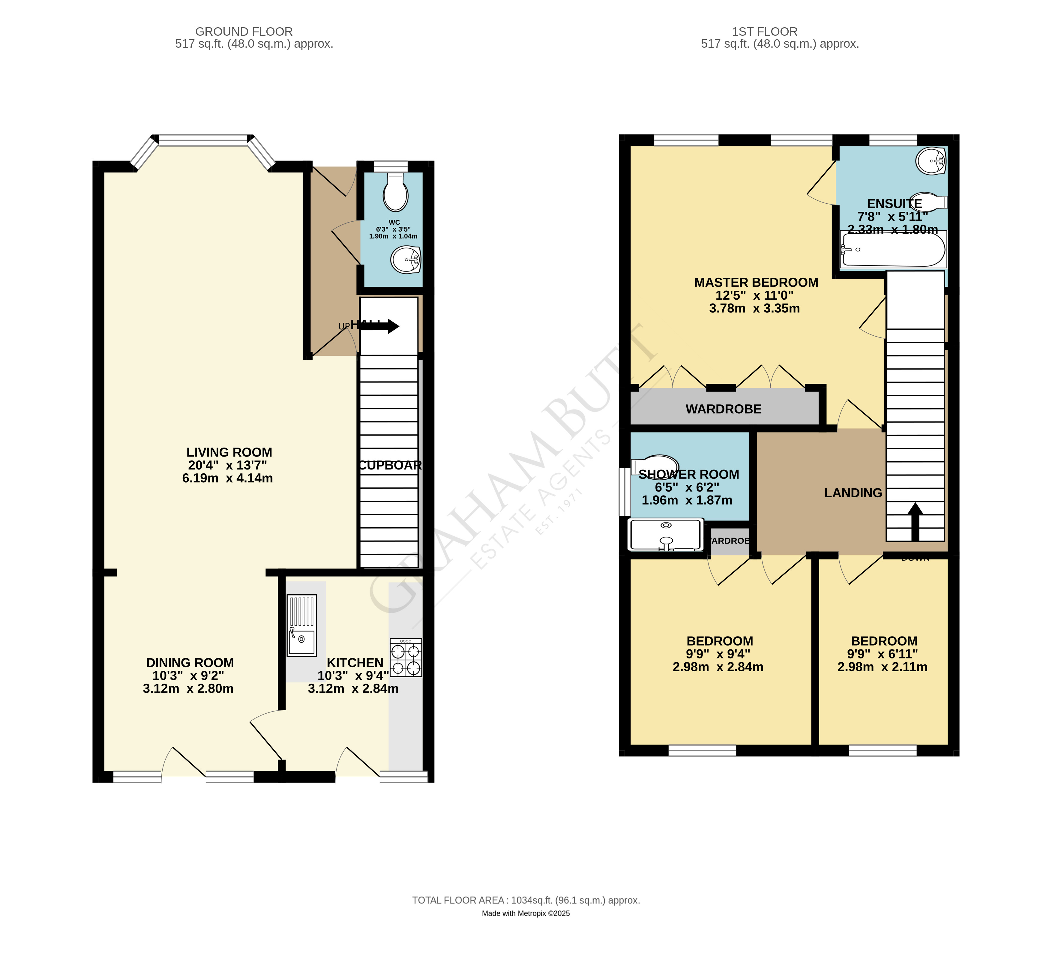 Floorplan for Rustington, Littlehampton, West Sussex
