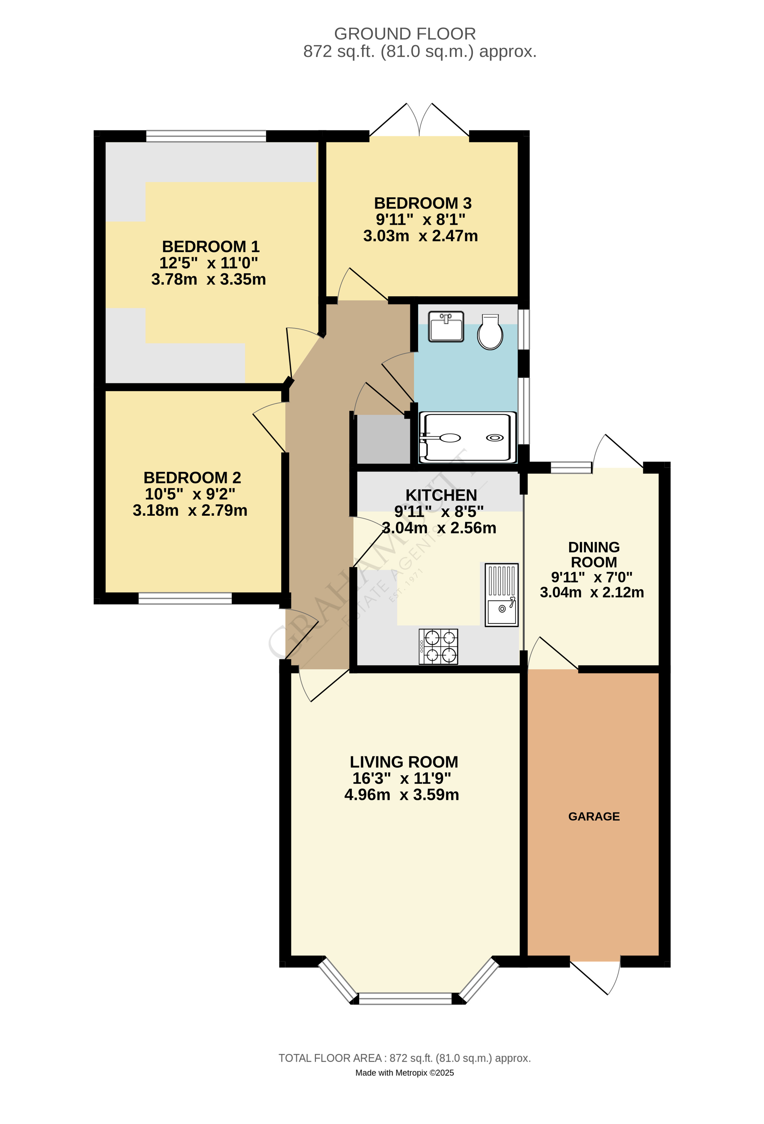 Floorplan for Rustington, Littlehampton, West Sussex