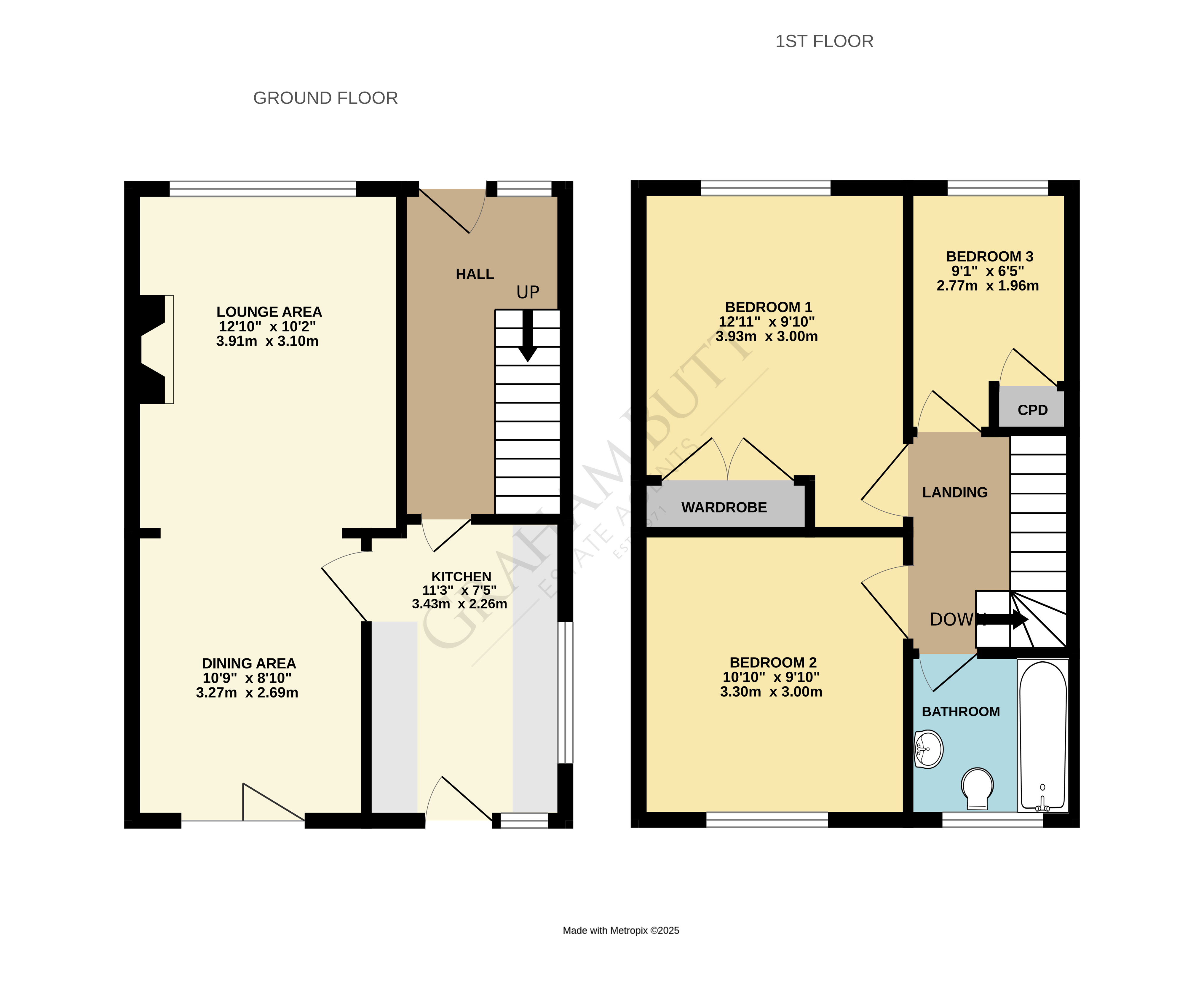 Floorplan for East Preston, Littlehampton, West Sussex