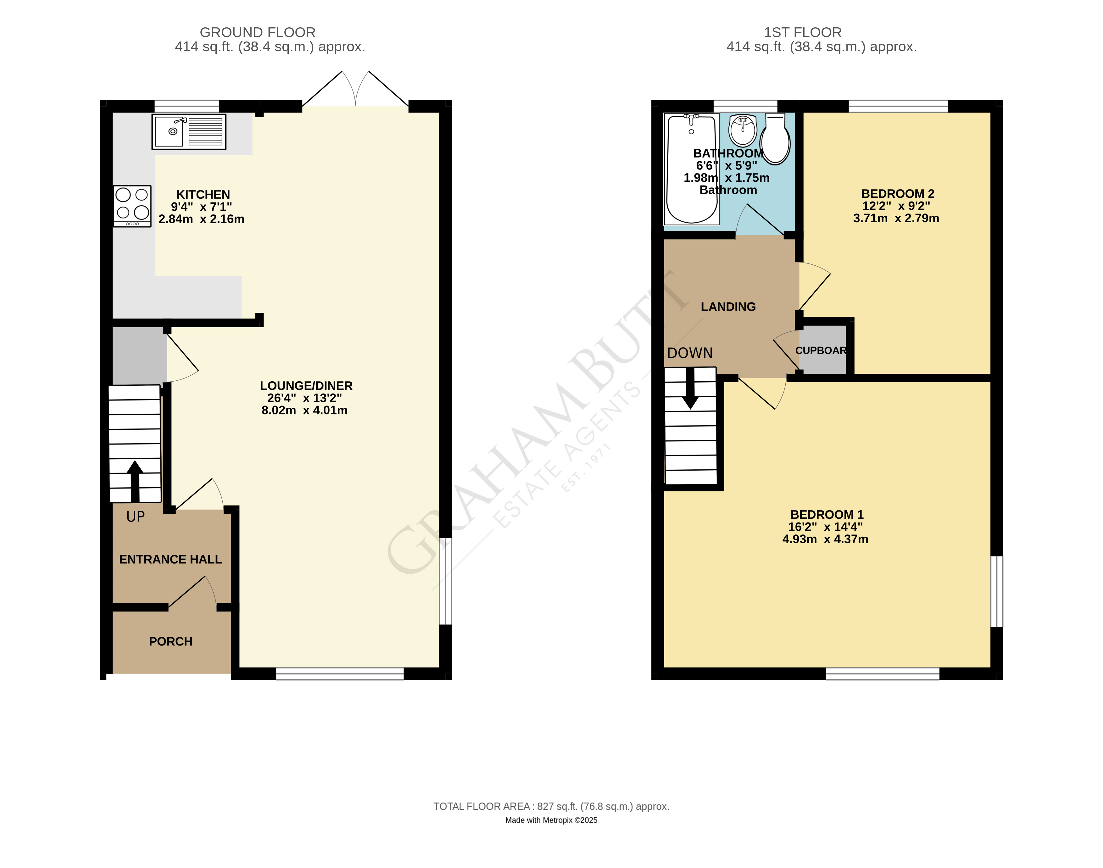 Floorplan for Rustington, Littlehampton, West Sussex
