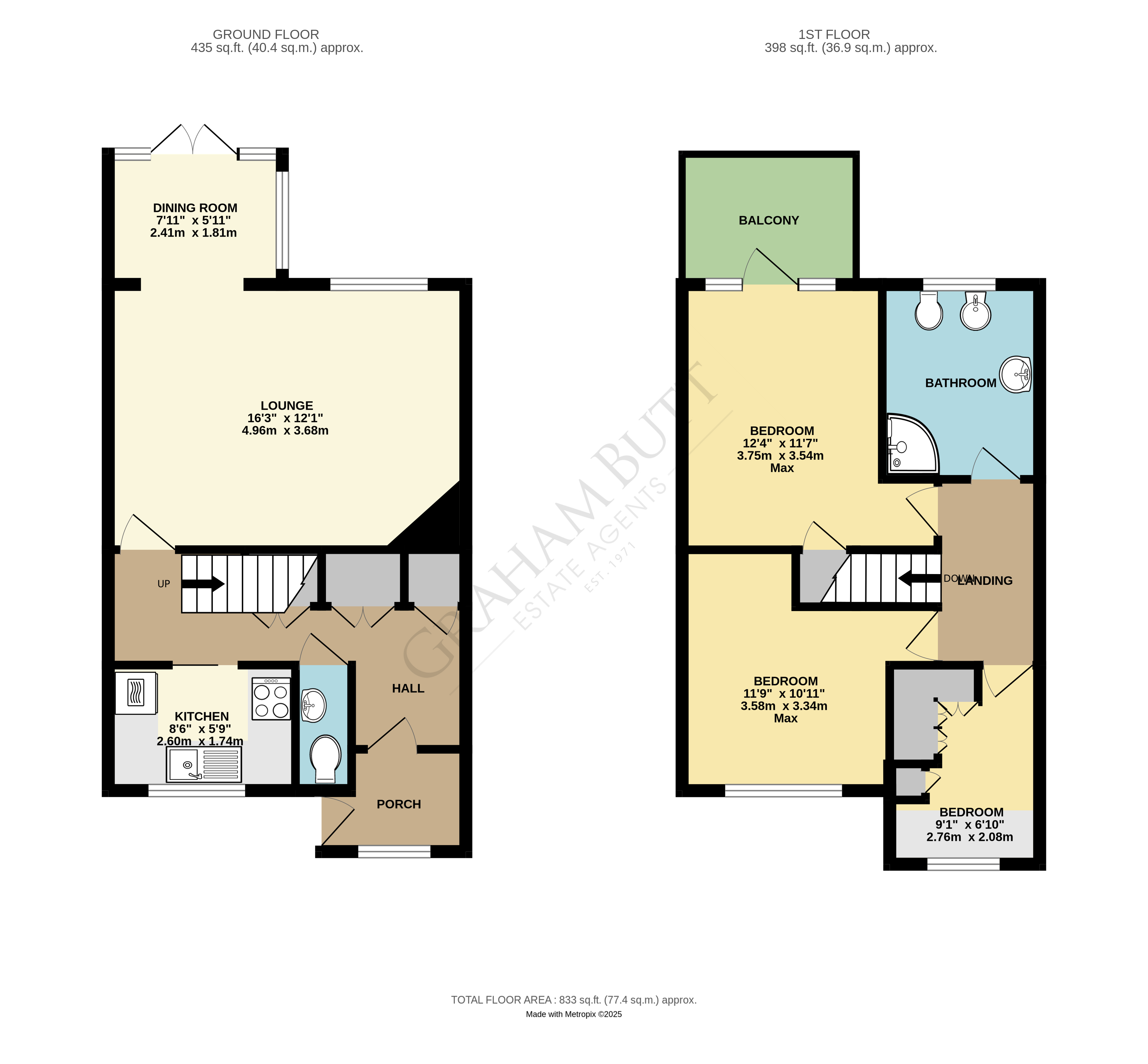 Floorplan for Angmering On Sea, East Preston, West Sussex