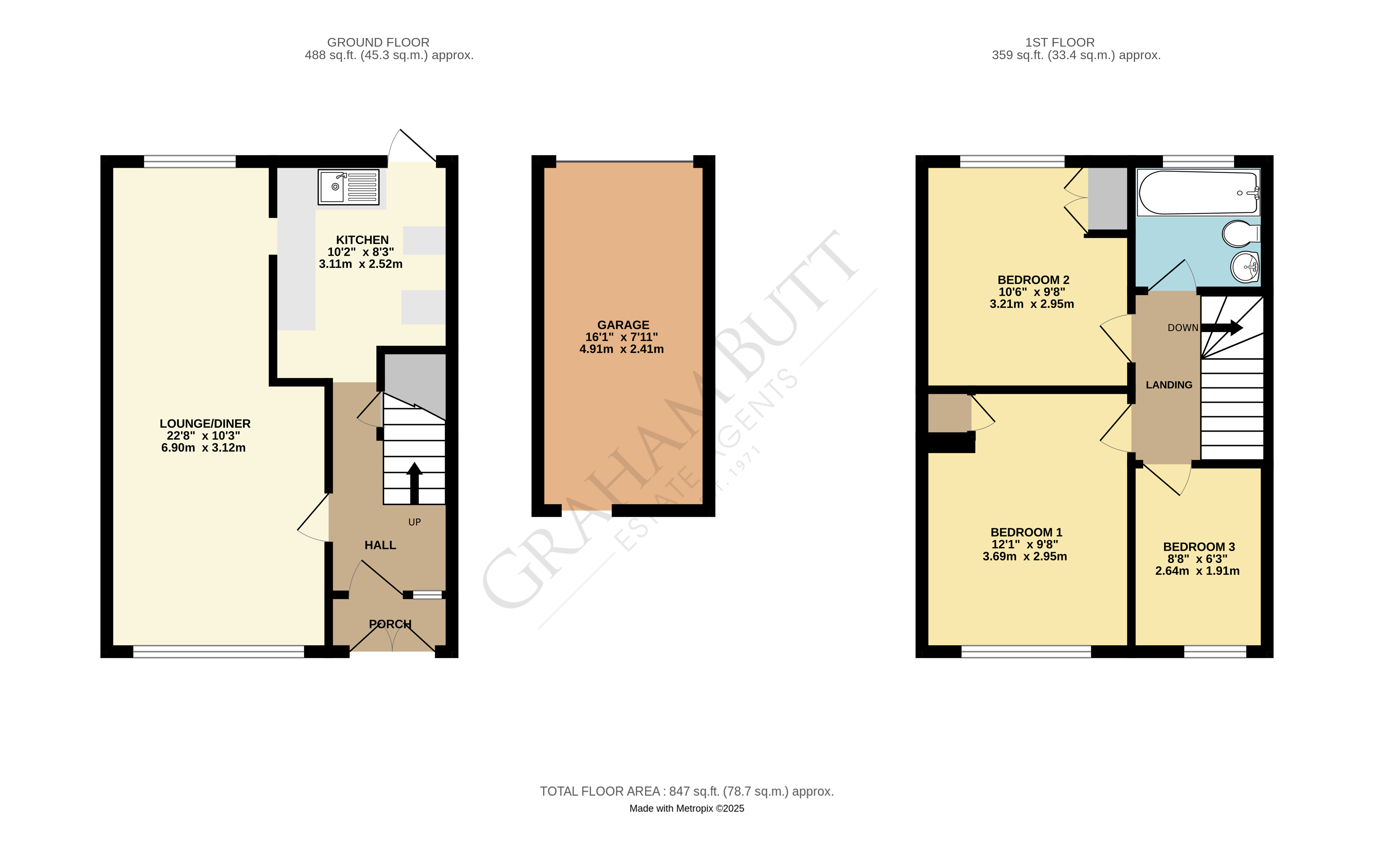 Floorplan for East Preston, Littlehampton, West Sussex