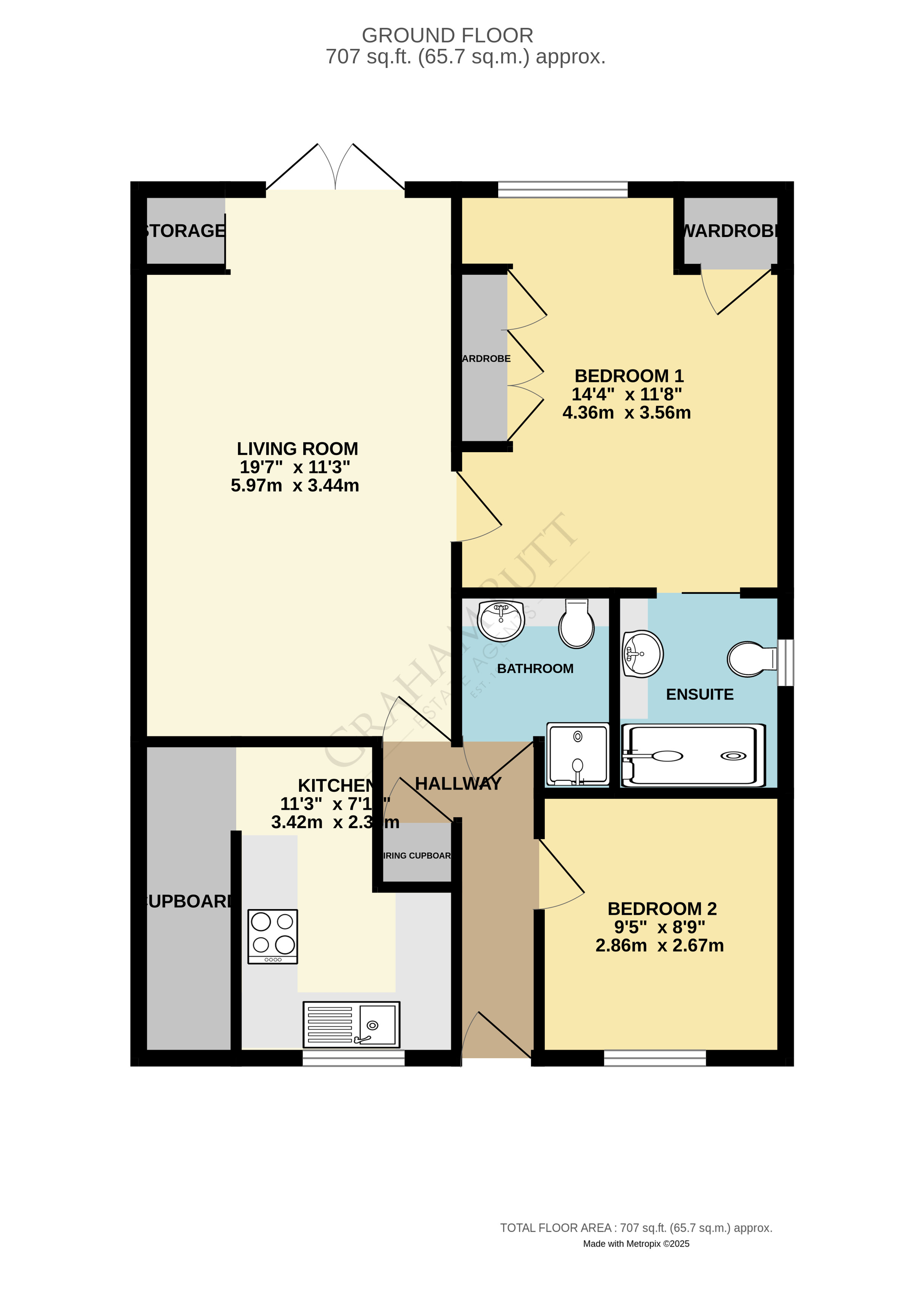 Floorplan for Rustington, Littlehampton, West Sussex