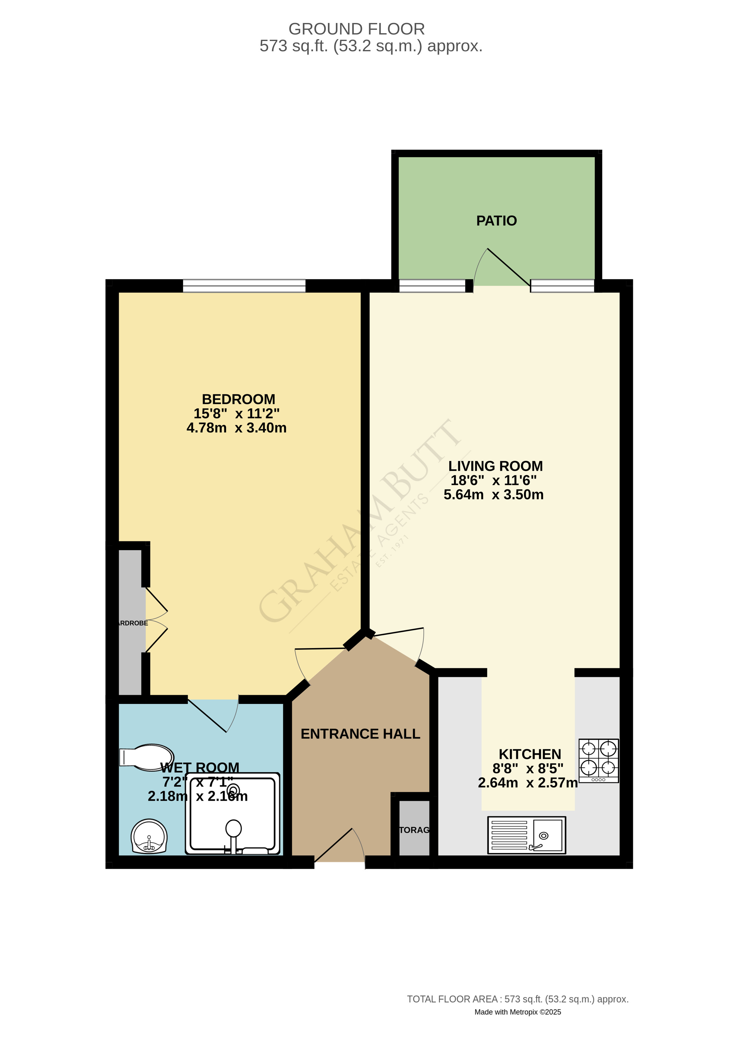 Floorplan for Rustington, Littlehampton, West Sussex