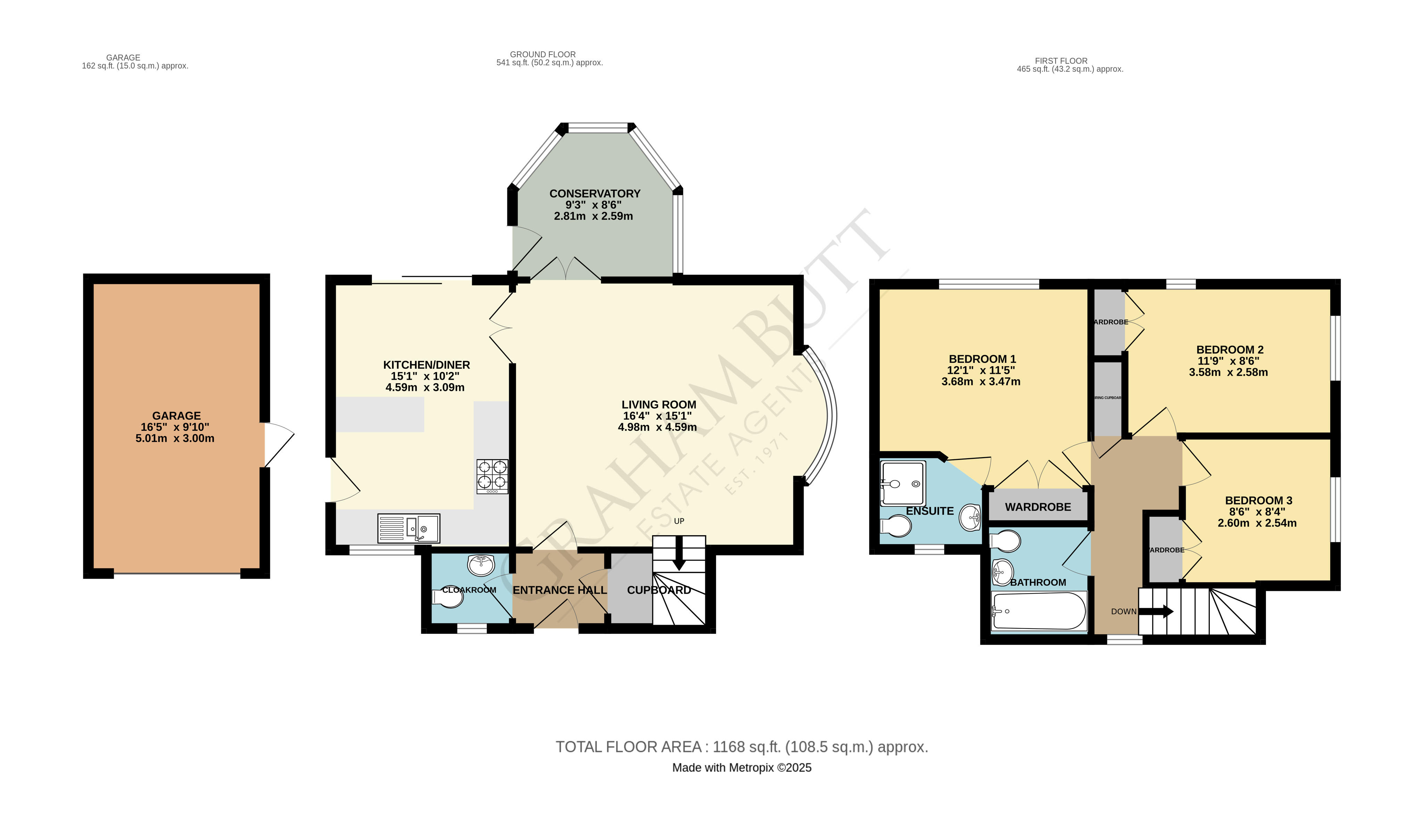 Floorplan for Rustington, Littlehampton, West Sussex