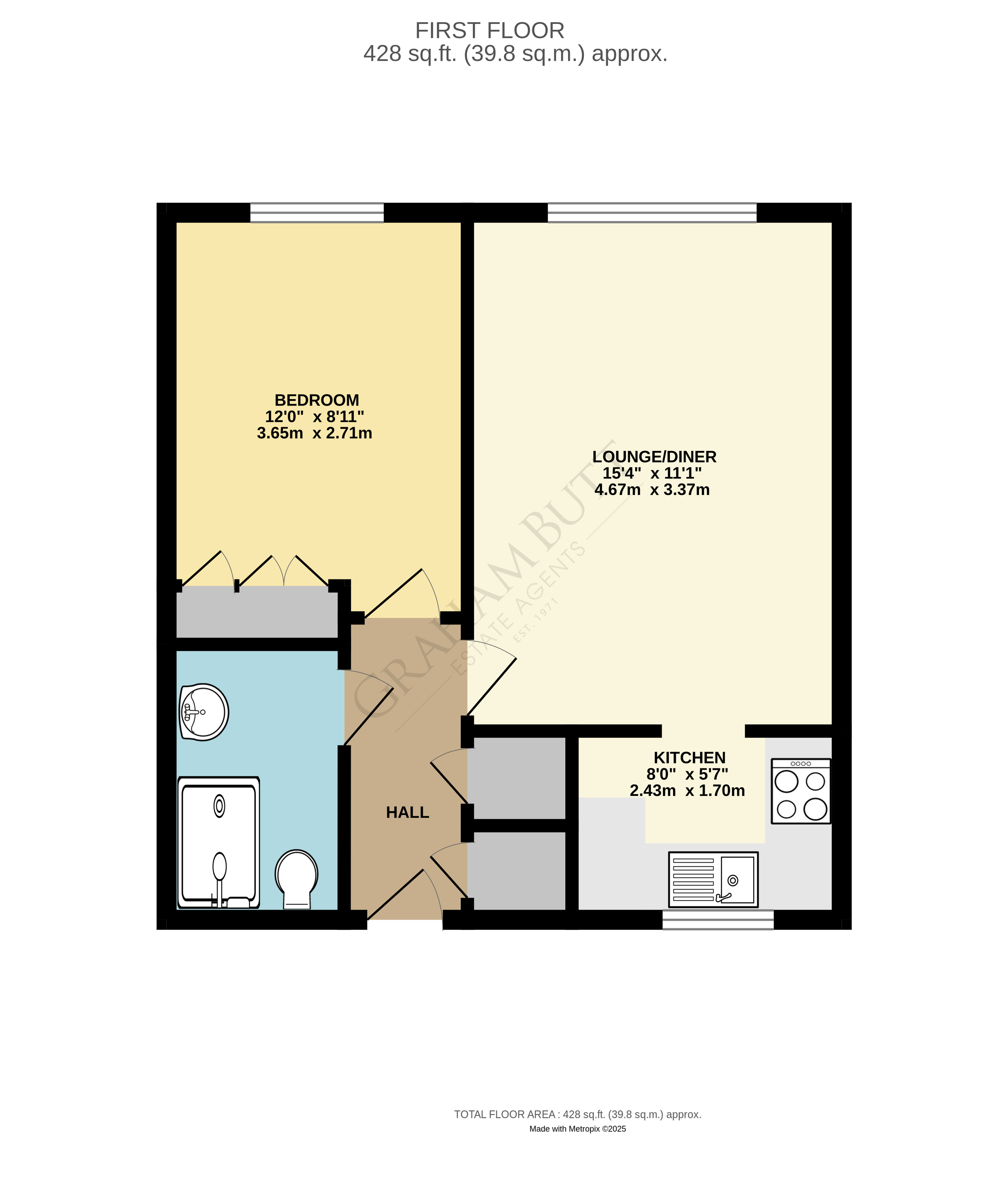 Floorplan for East Preston, Littlehampton, West Sussex