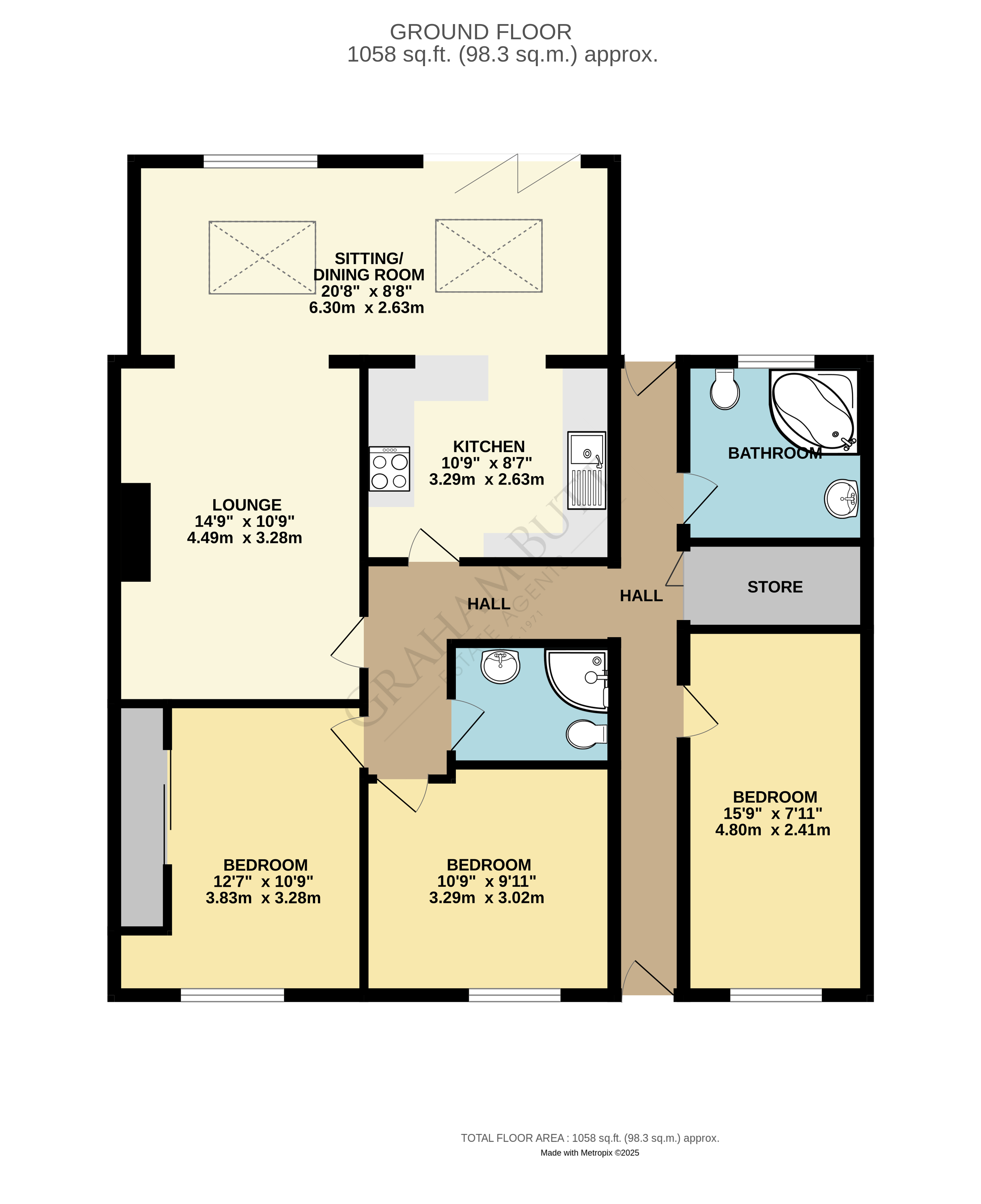 Floorplan for East Preston, Littlehampton, West Sussex