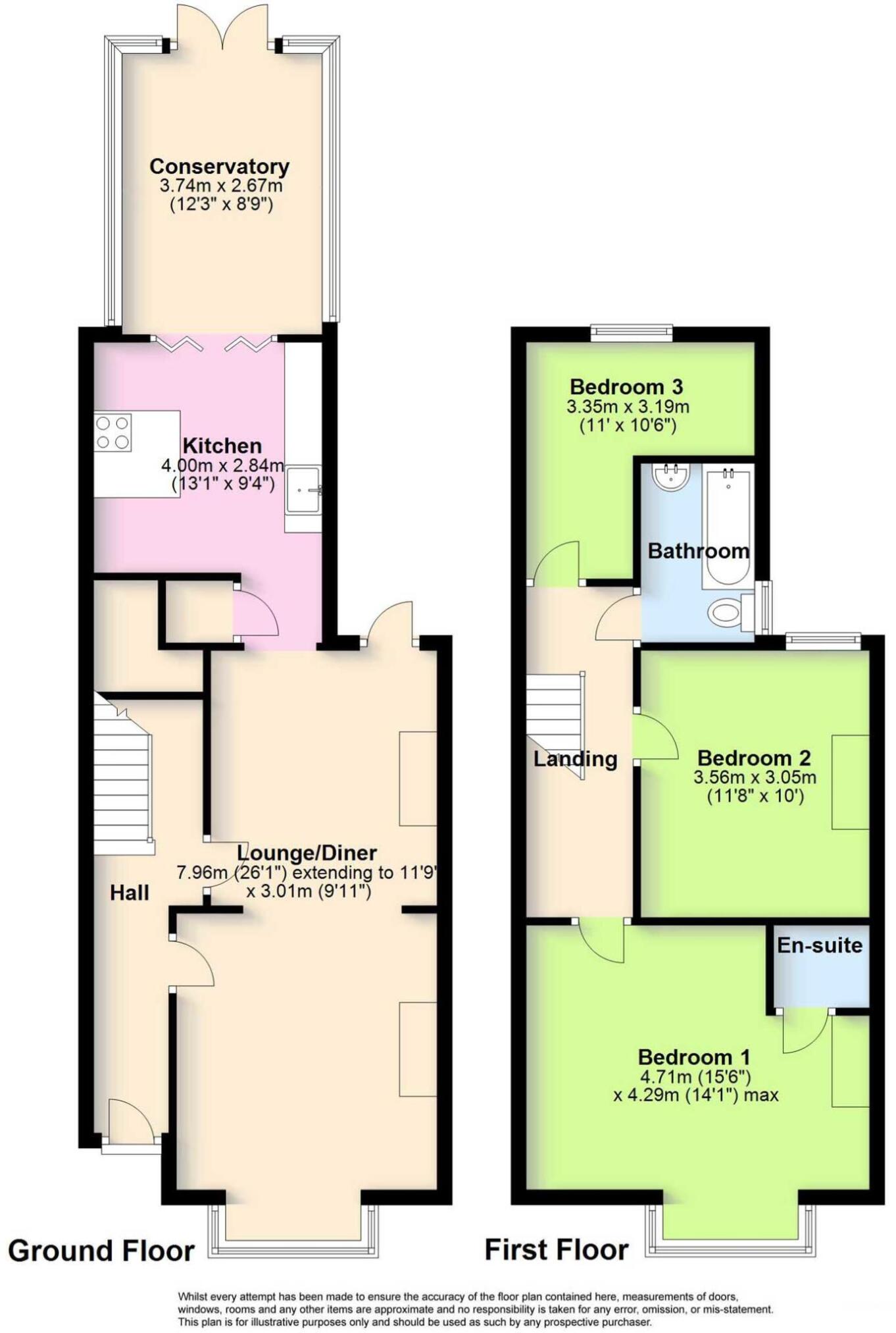 Floorplan for Rustington, Littlehampton, West Sussex