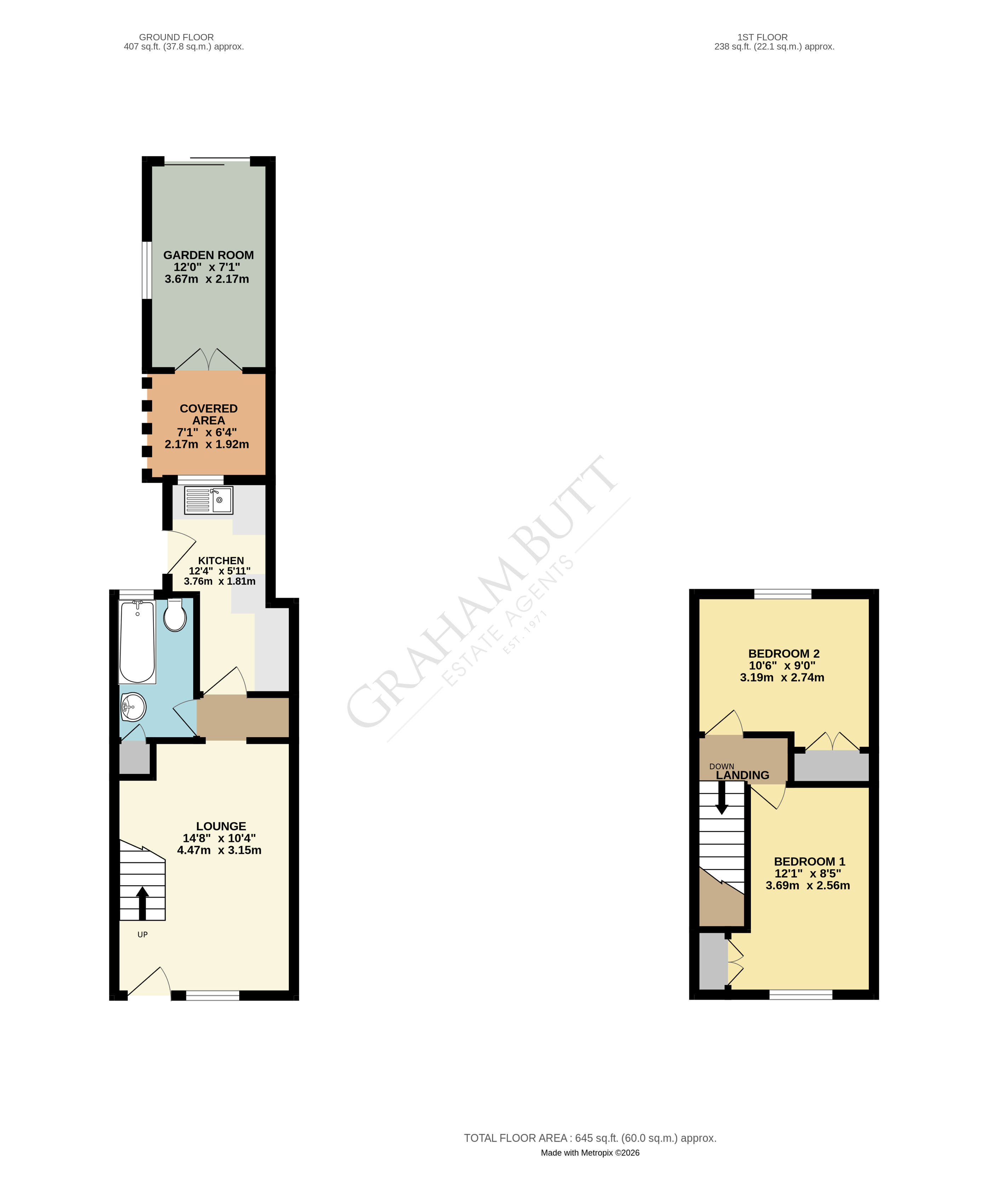 Floorplan for East Preston, Littlehampton, West Sussex