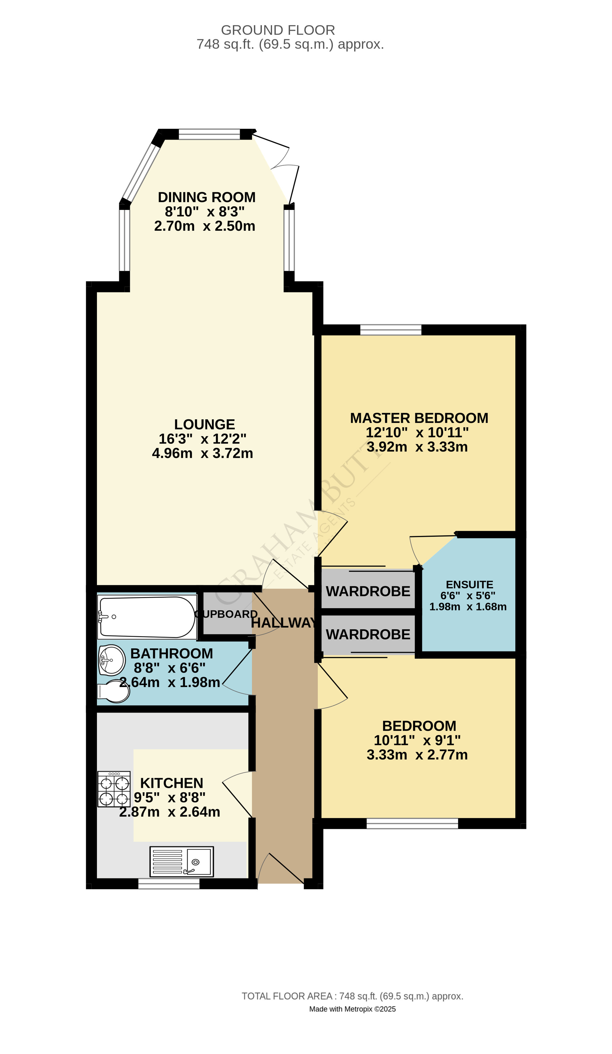 Floorplan for Rustington, Littlehampton, West Sussex