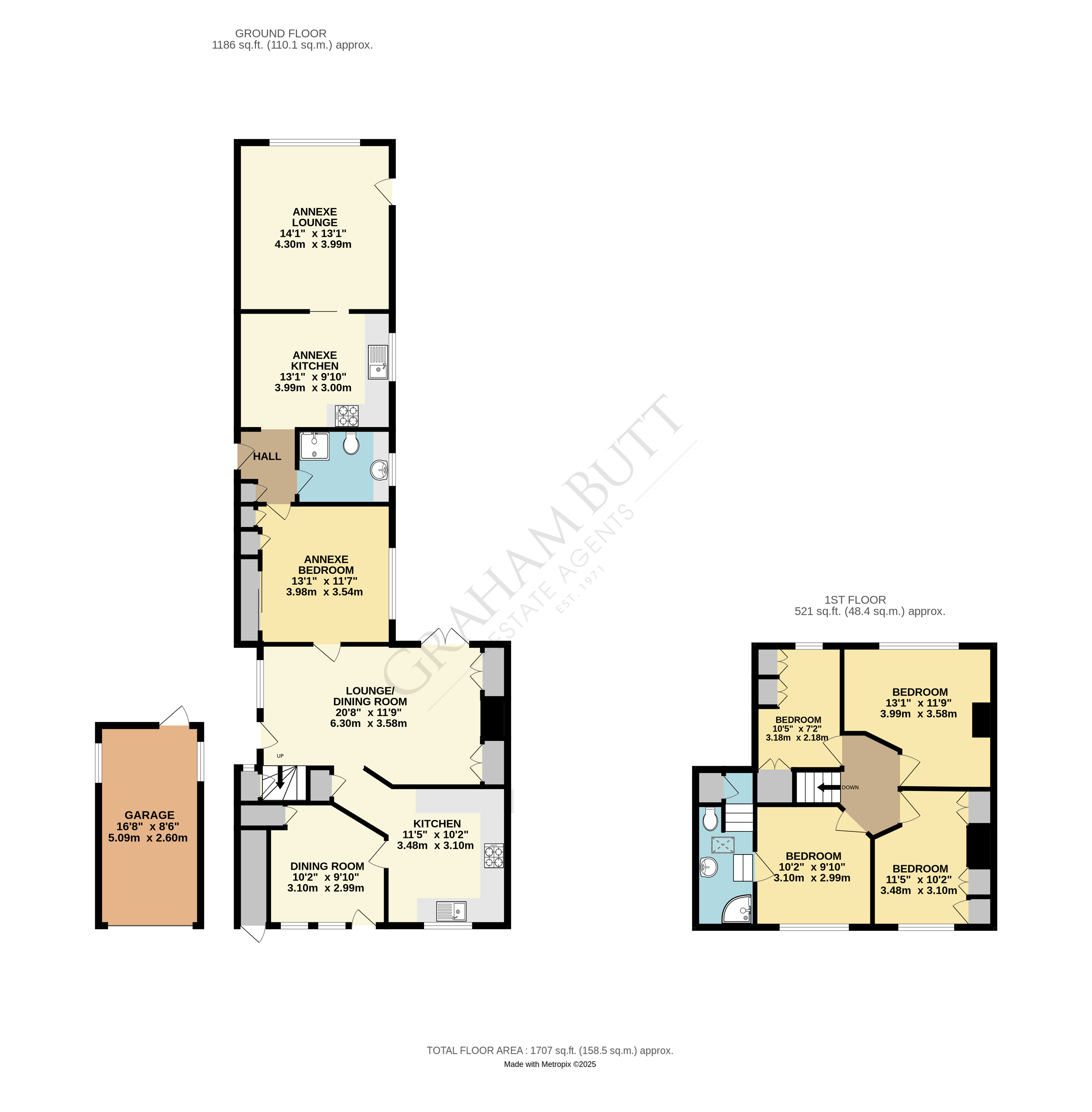 Floorplan for East Preston, West Sussex