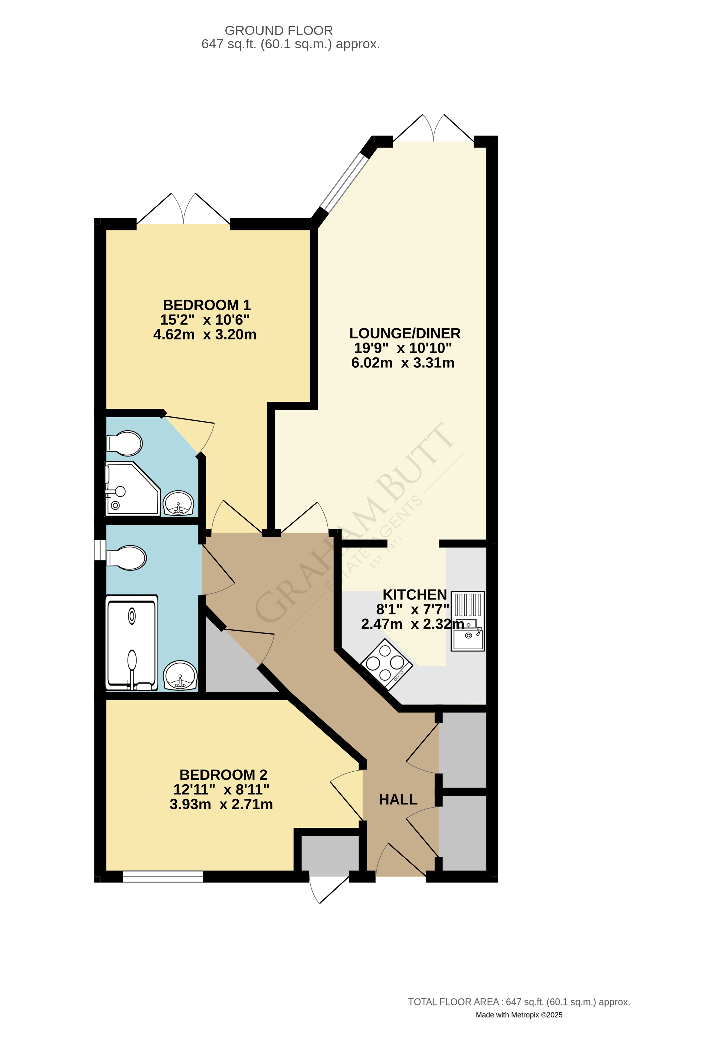 Floorplan for East Preston, Littlehampton, West Sussex
