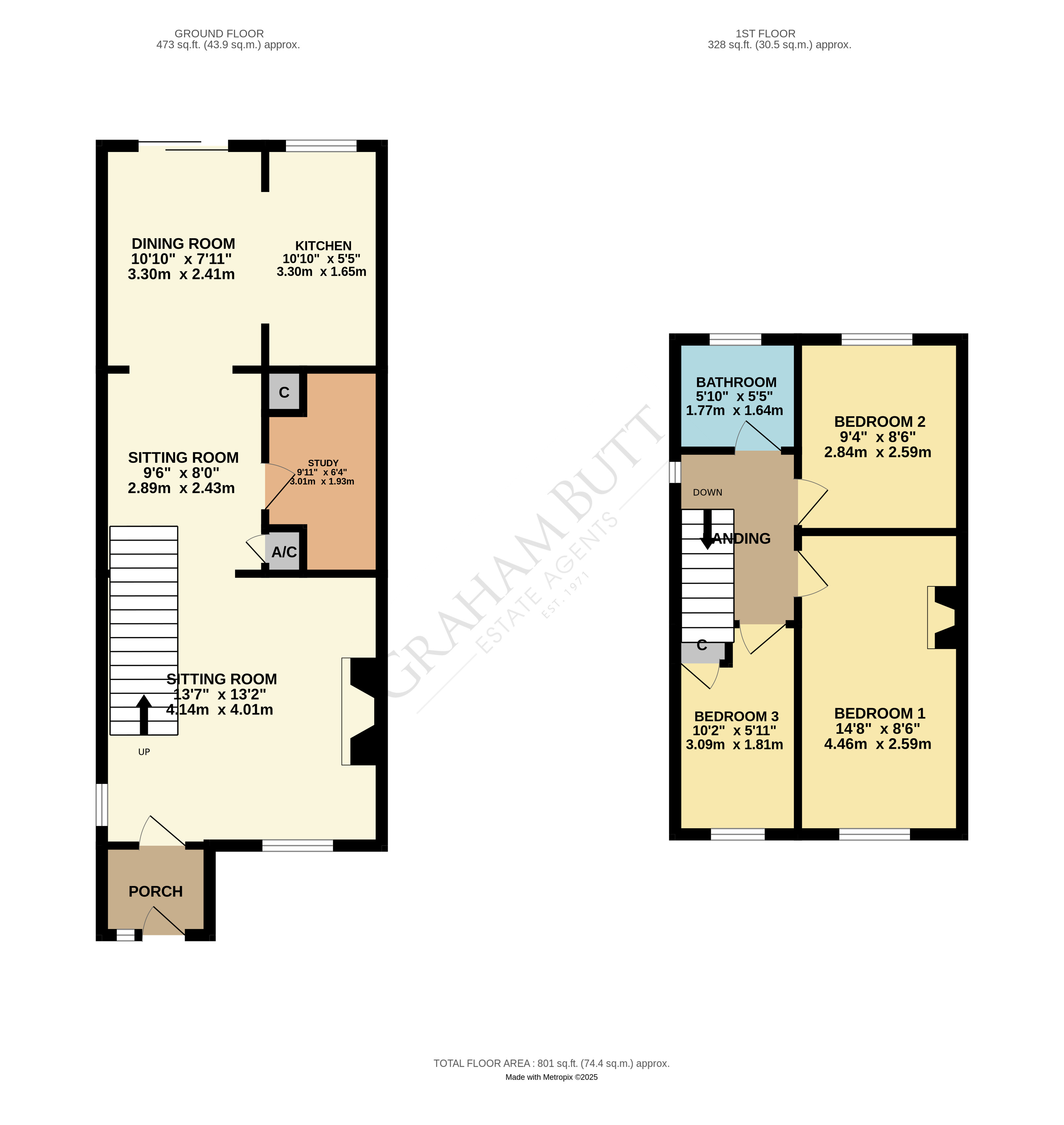 Floorplan for East Preston, Littlehampton, West Sussex
