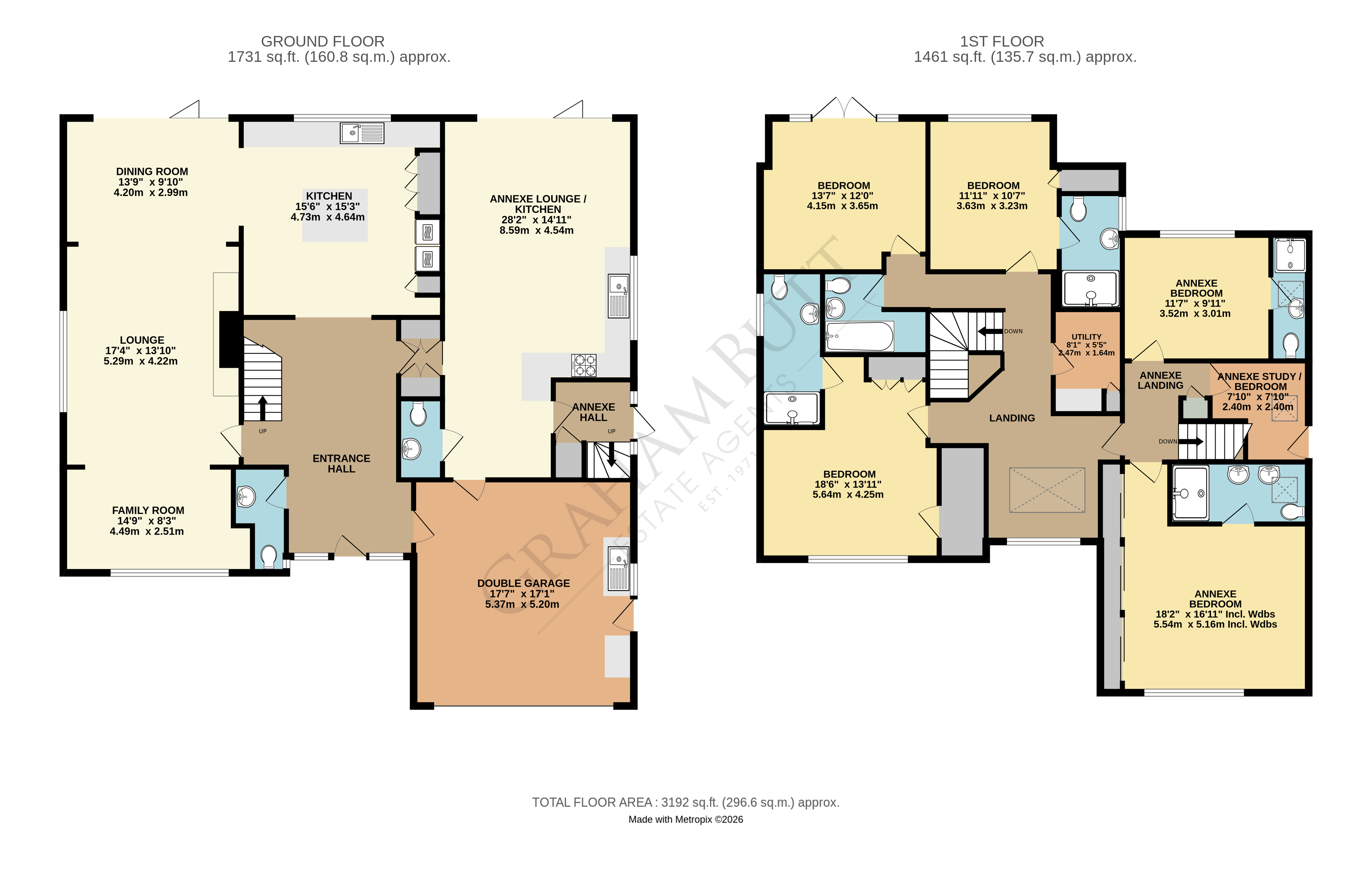 Floorplan for Willowhayne, East Preston, West Sussex