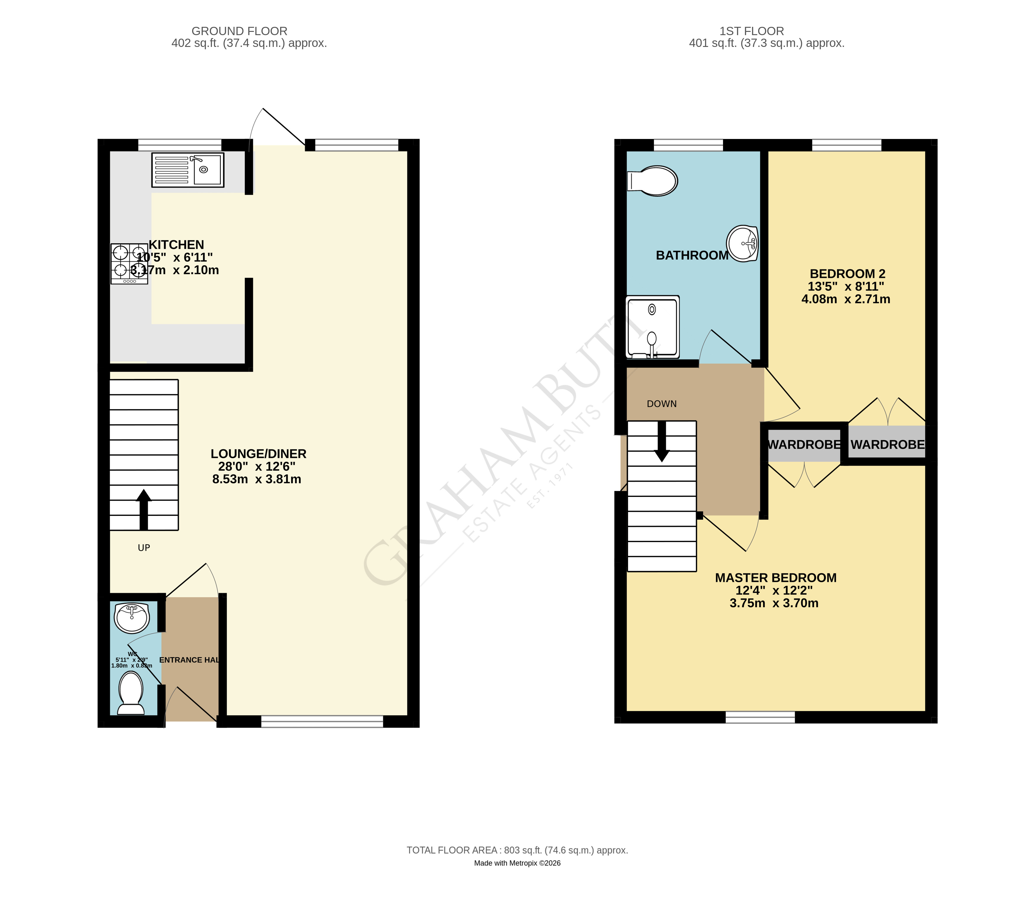 Floorplan for Rustington, Littlehampton, West Sussex